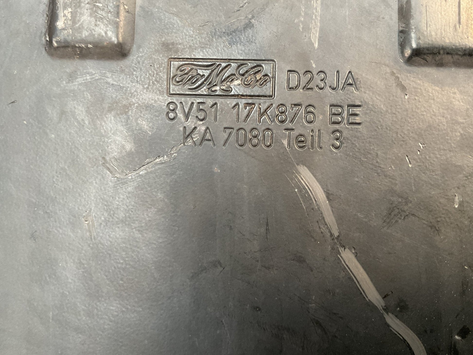 Refuerzo Paragolpes delantero Ford Fiesta VI 2008 - 2017 - 8V5117K876BE