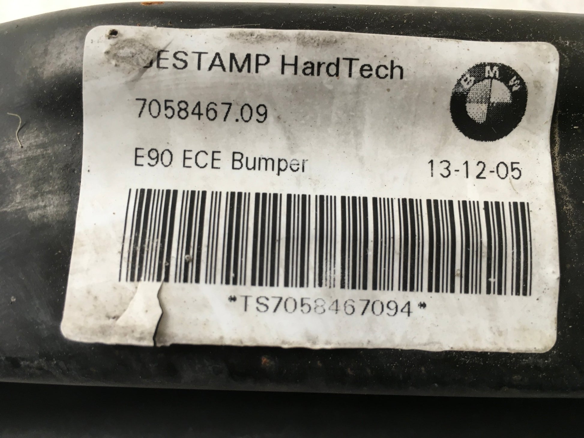 Refuerzo paragolpes trasero BMW E90 E91 E93 - 51127058467