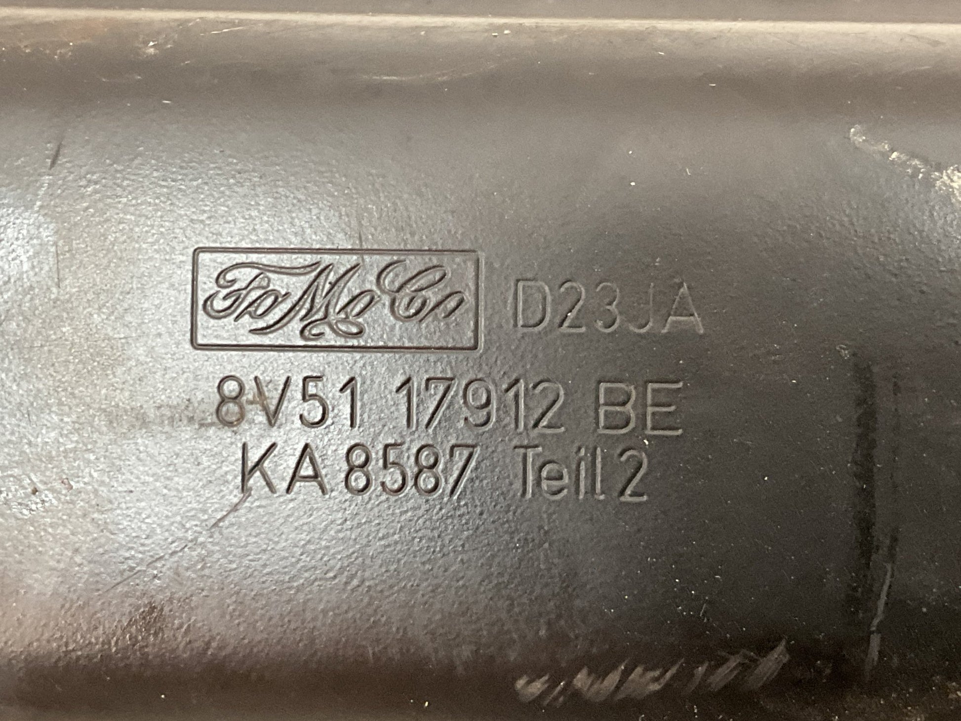 Refuerzo Paragolpes Trasero Fiesta 08 - 17 - 8V5117912BE