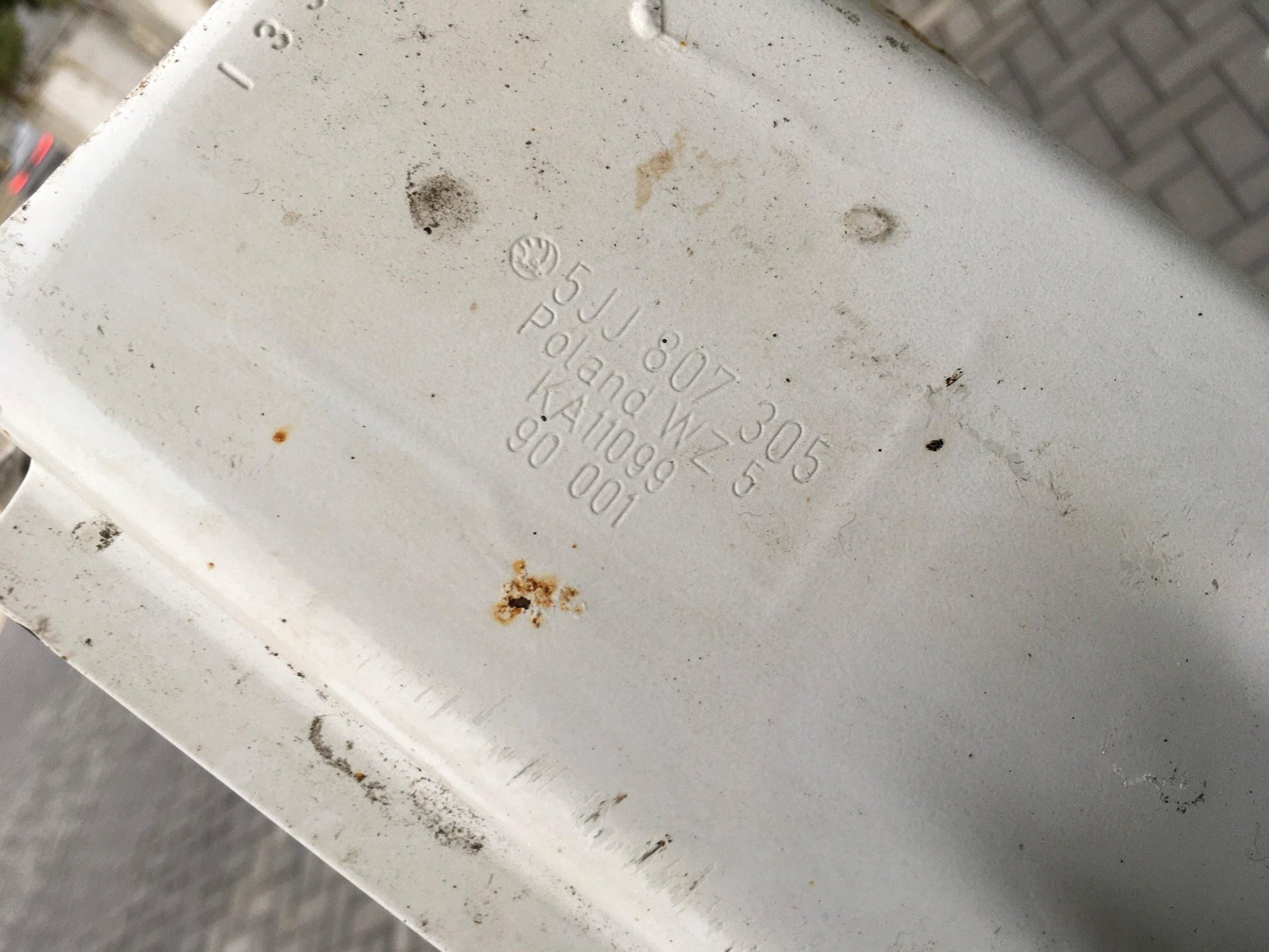 Refuerzo paragolpes trasero Skoda Rapid Spaceback - 5JJ807305