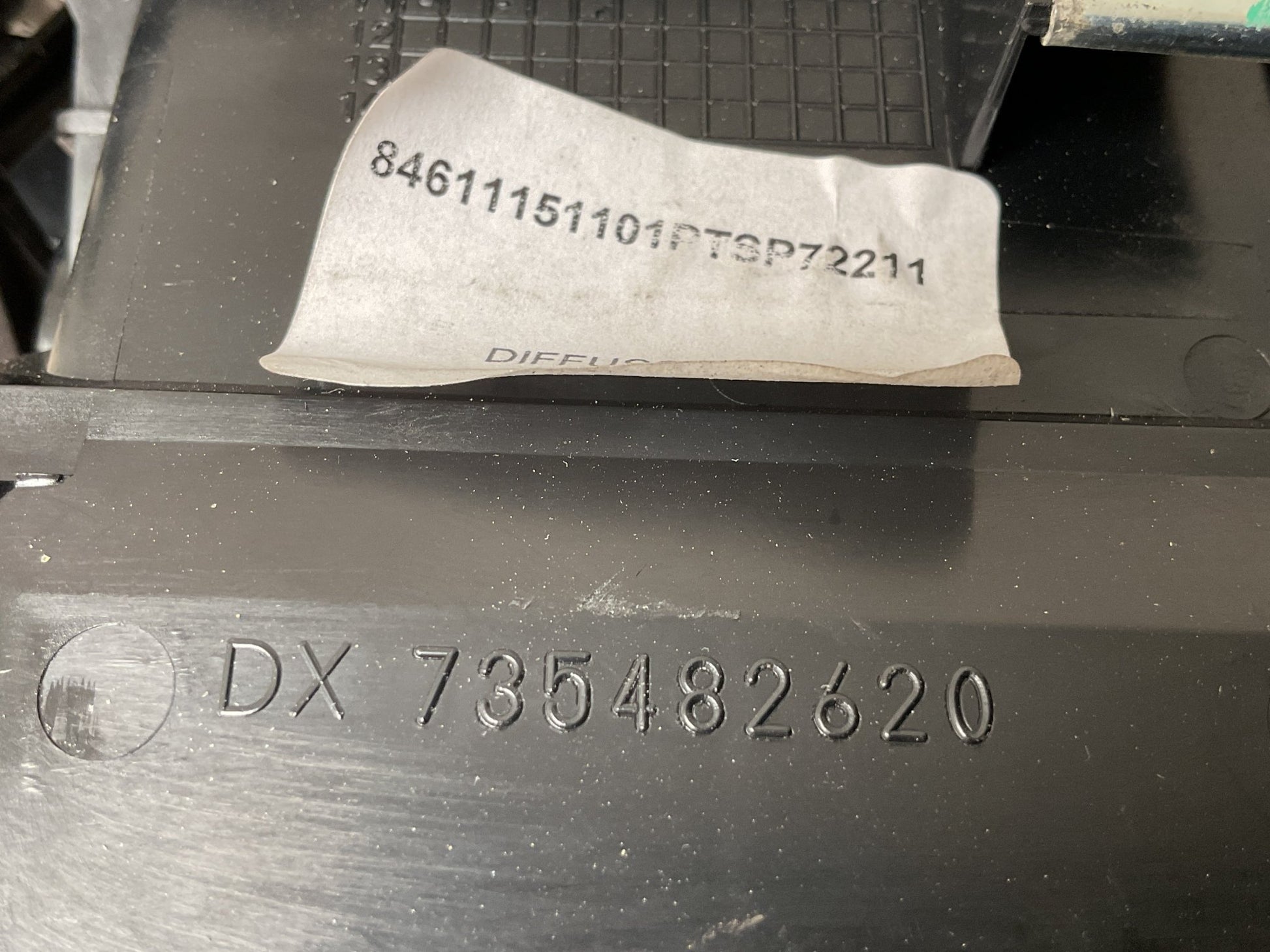 Rejilla Aireadora dcho Chrysler Ypsilon 2011-2025 - 735482620