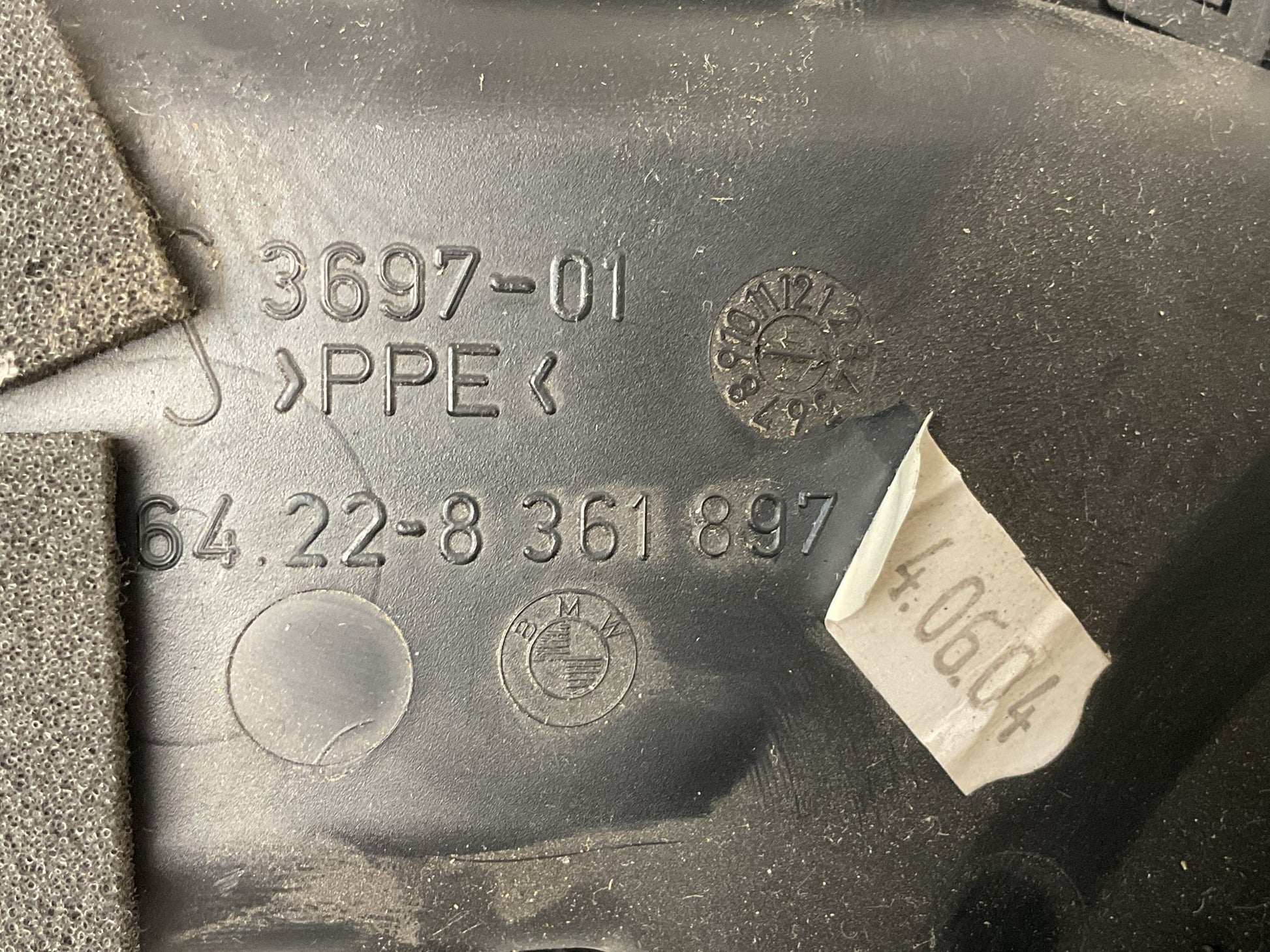 Rejilla Aireadora del izq BMM 3 1998-2006 - 64228361897