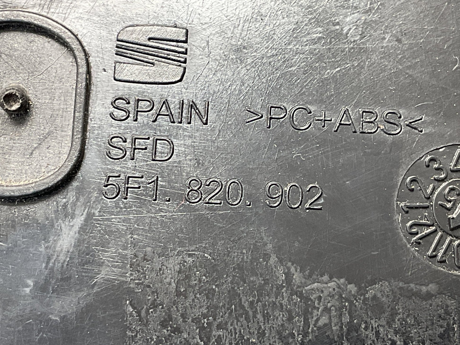 Rejilla aireadora del izq Seat León (5F1) 12-20
