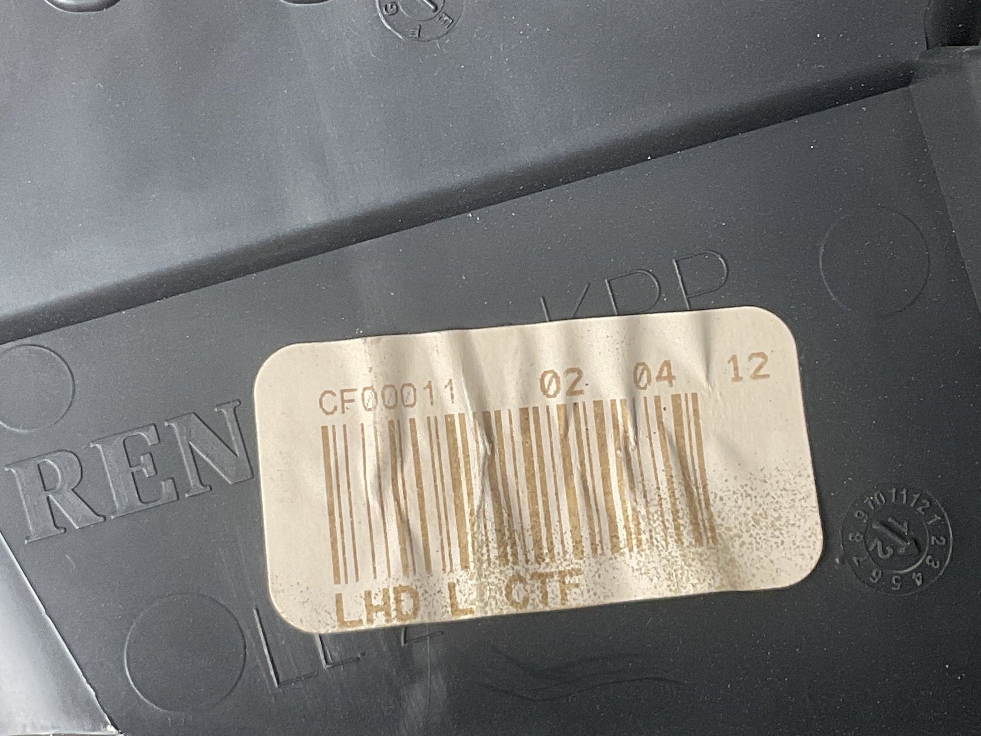 Rejilla aireadora izq Renault Megane 2008 - 2016 - 687619293R