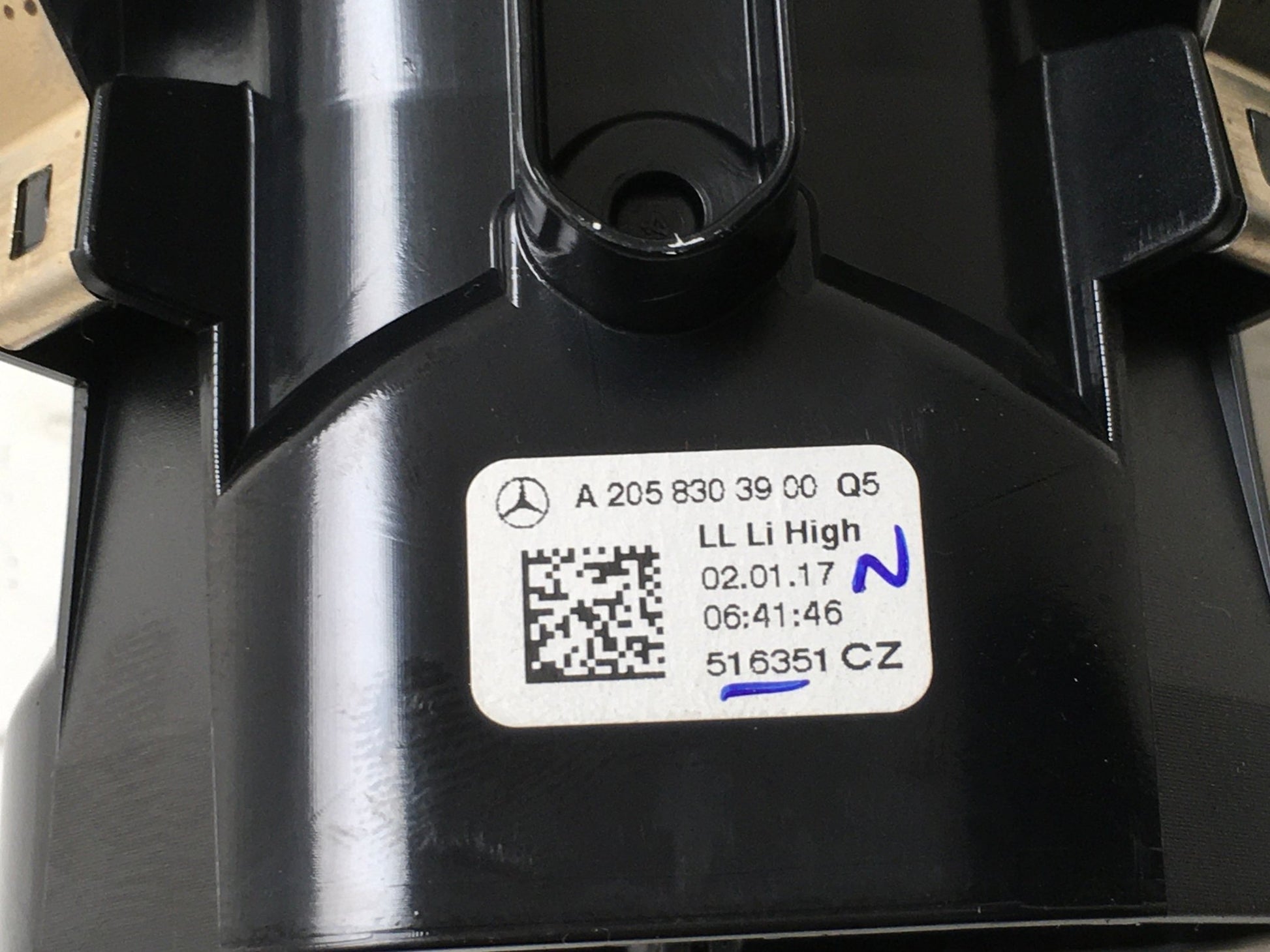 Rejilla aireadora izq Salpicadero Mercedes W205 - A2058303900