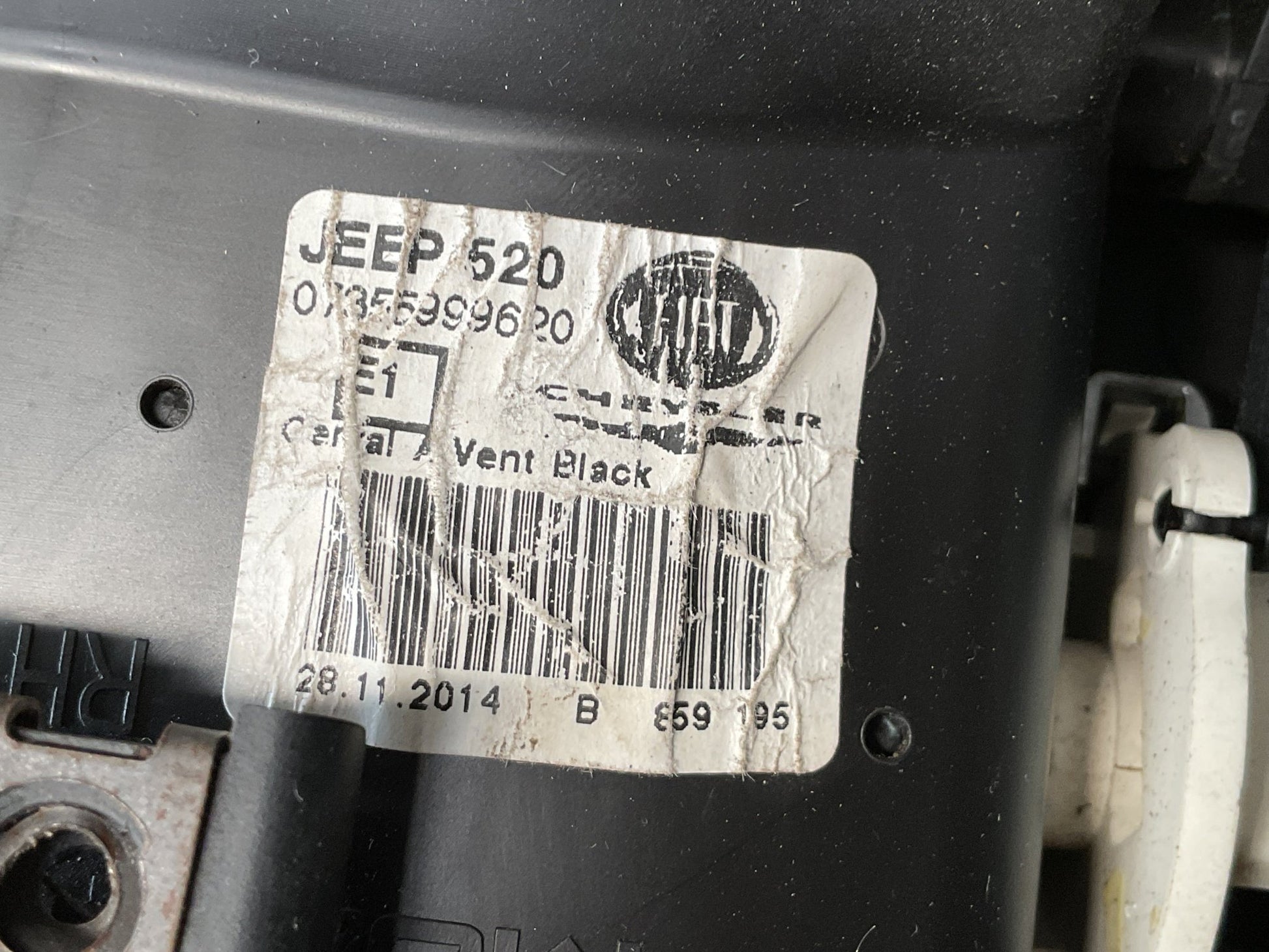 Rejilla Aireadora Jeep Renegade 15-24 - 07355999620
