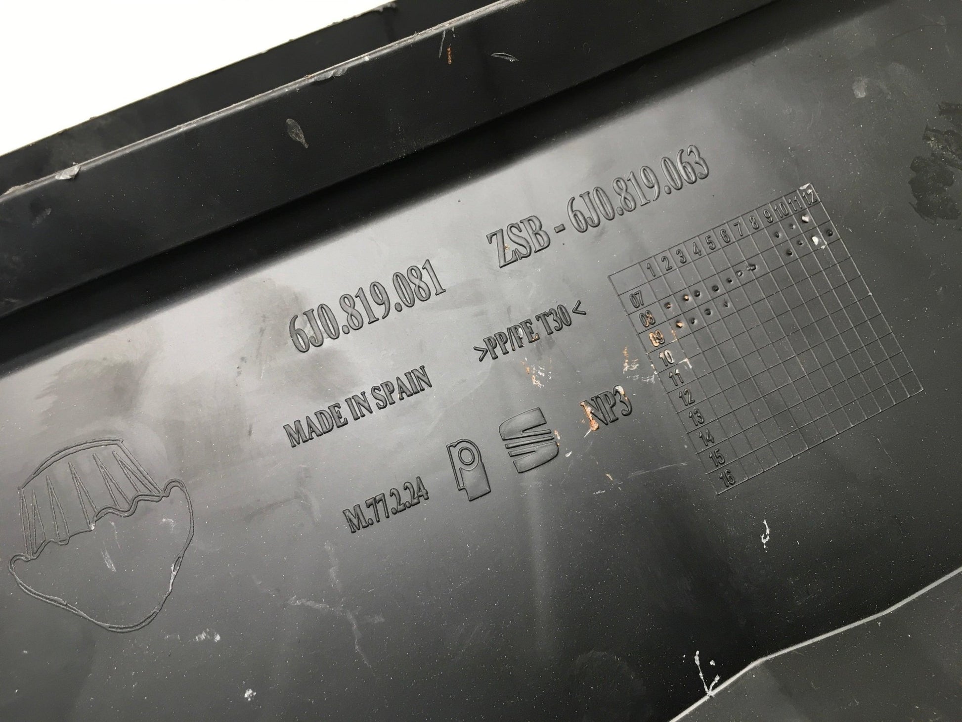 Rejilla Aireadora Seat Ibiza IV 6J - 6J0819081