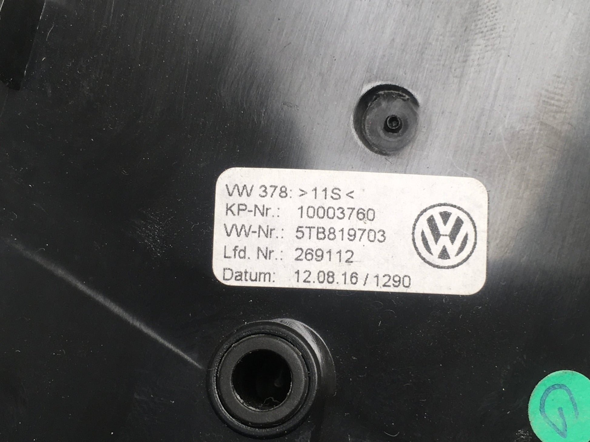 Rejilla Aireadora VW Touran II 5T - 5TB819703