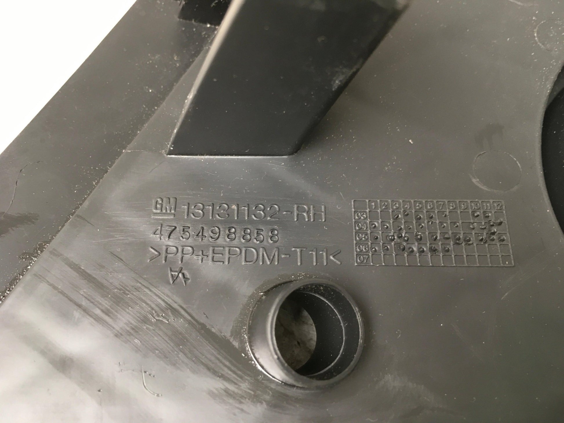 Rejilla Antiniebla dcho Opel Corsa C - 13131132