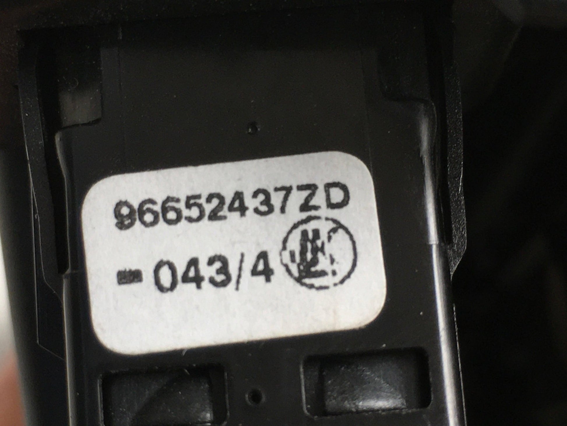 Rejilla central Peugeot 5008 I - 96652437ZD