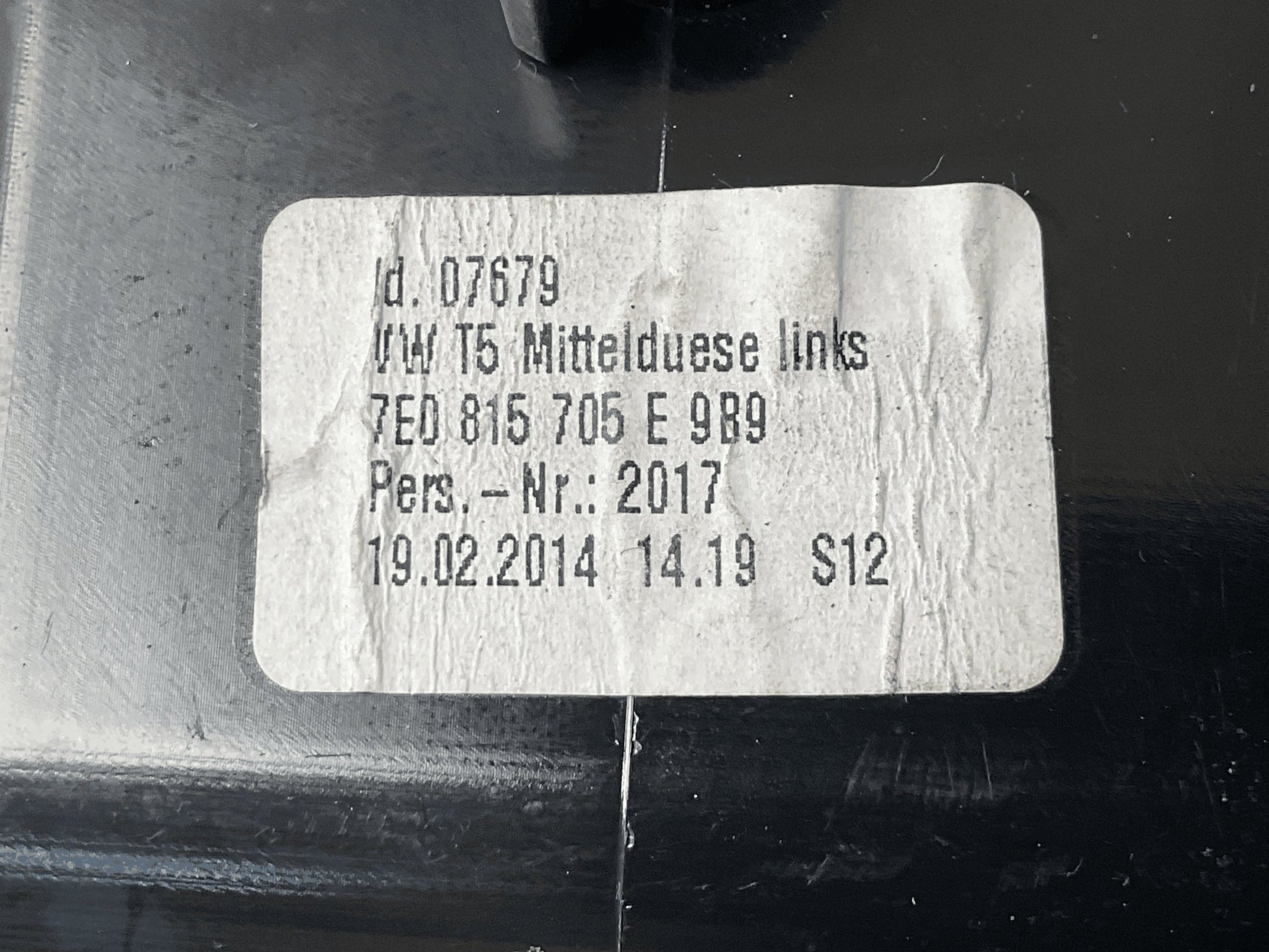 Rejilla centro izq VW T5 7E0815705E - 7E0815705E