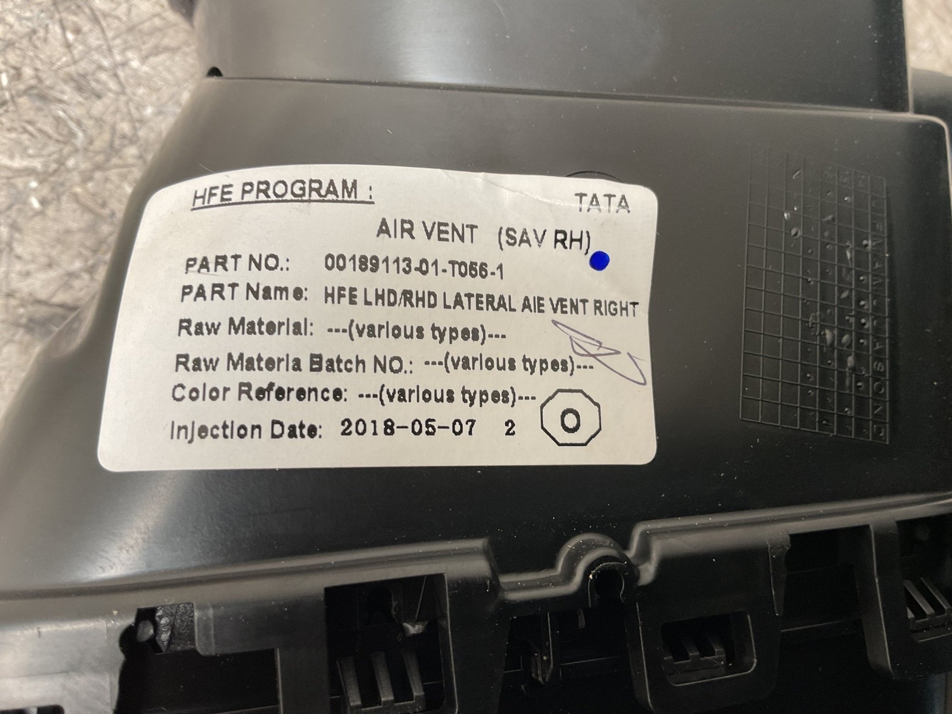 Rejilla Clima Renault Kadjar 2015 - 2024 - 00189173