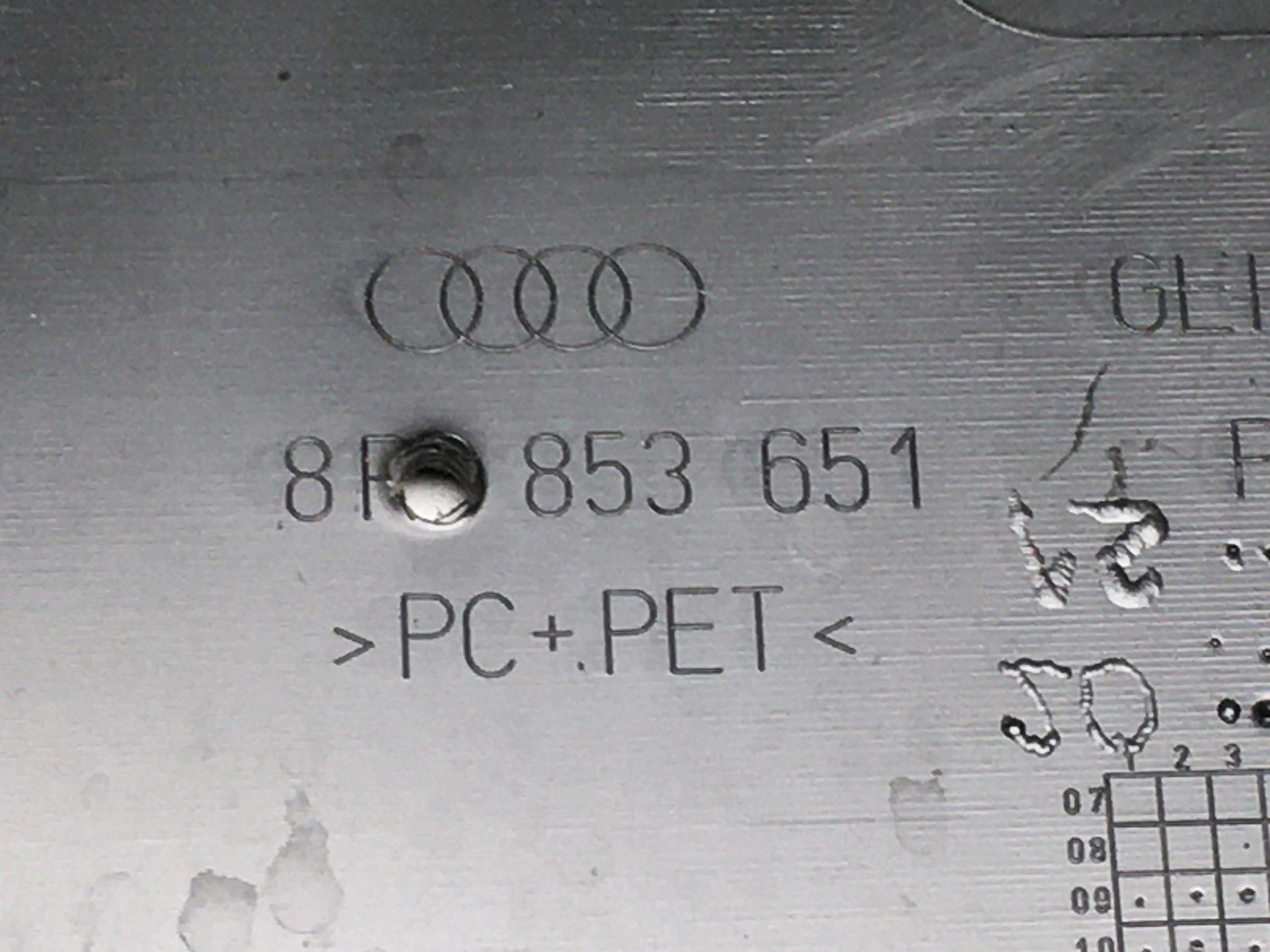 Rejilla frontal Audi Q5 8R - 8R0853651R