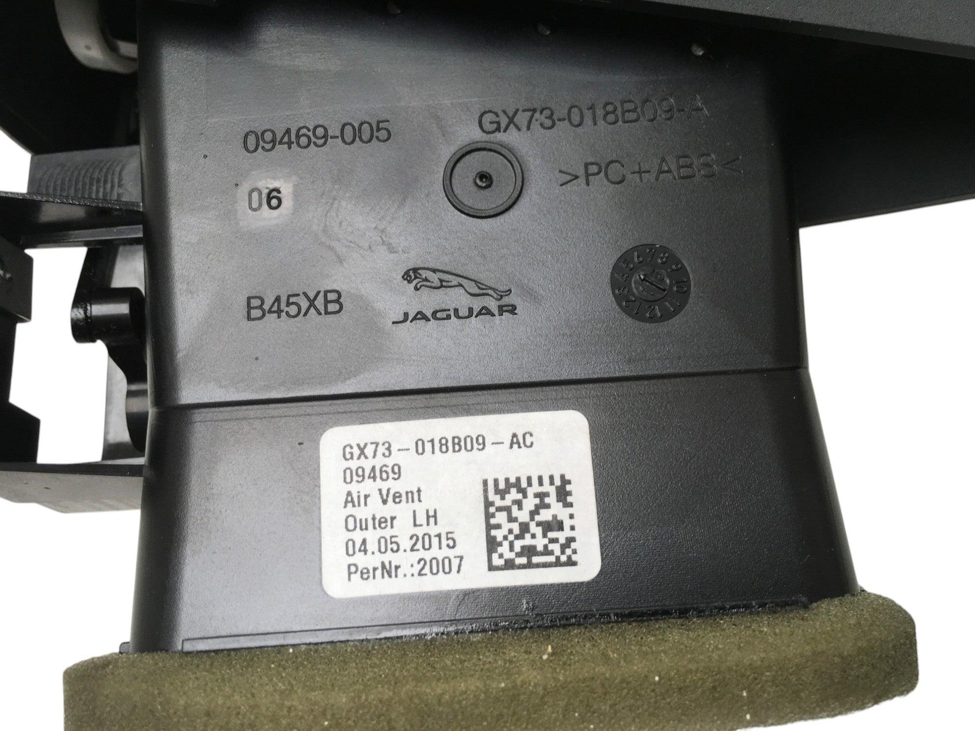 Rejilla izquierda Jaguar XE - GX73018B09A