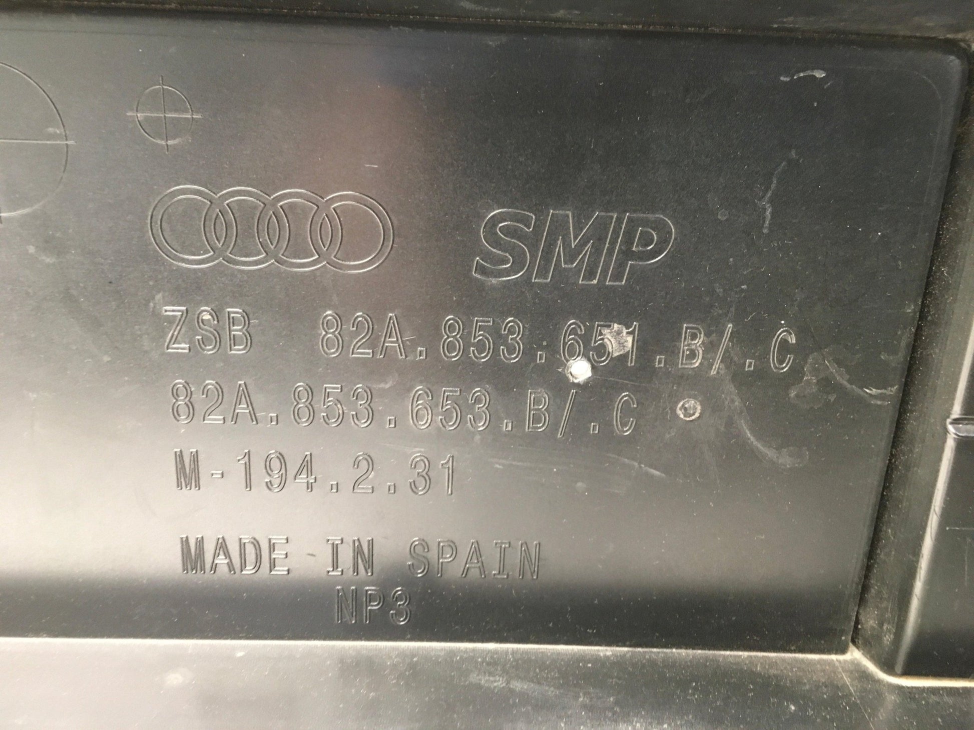 Rejilla radiador Audi A1 GB - 82A853651B