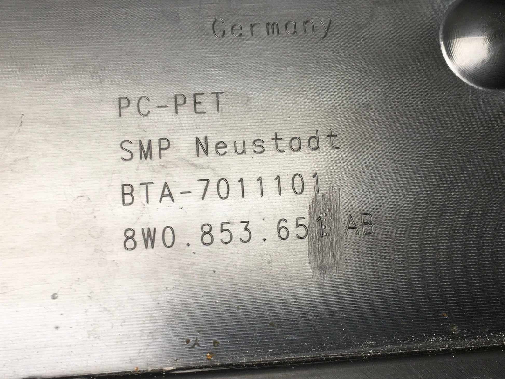 Rejilla Radiador Audi A4 B9 - 8W0853651AB