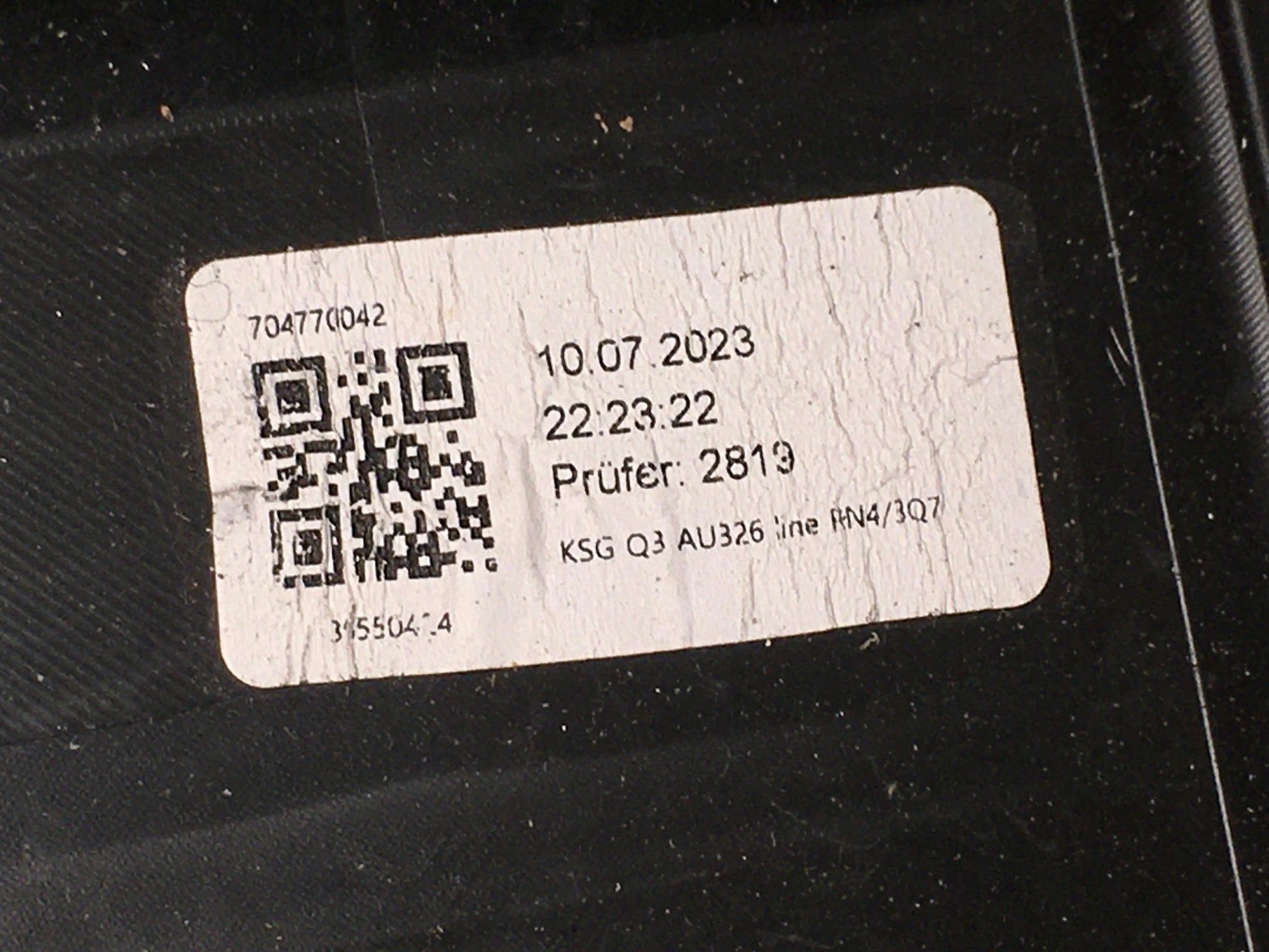 Rejilla radiador Audi Q3 F3 - 83A853651E _