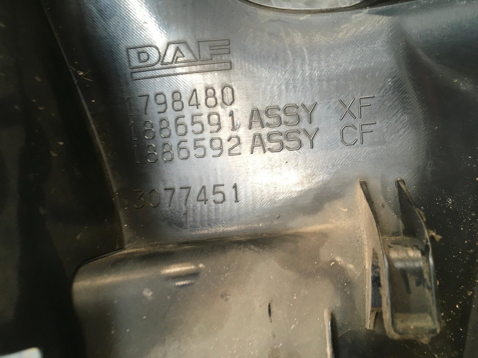 Rejilla radiador DAF XF Euro 6 - 1798480