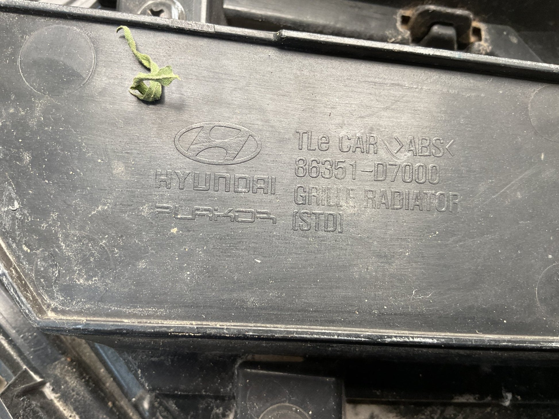 Rejilla Radiador Hyundai Tucson 2015 - 2021 - 86351D7000