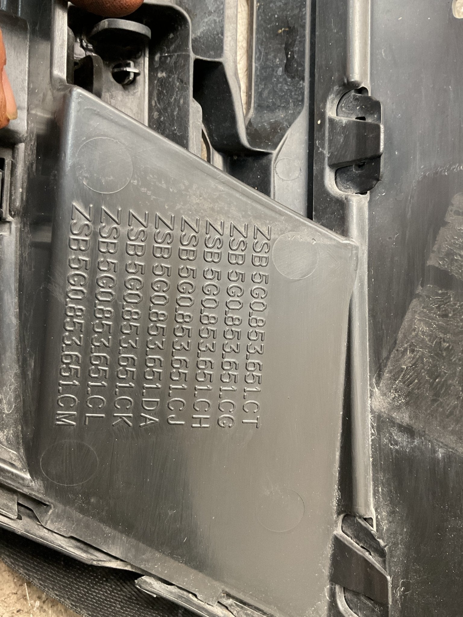 Rejilla Radiador VW Golf GTI 2012 2020 - 5G0853651CT