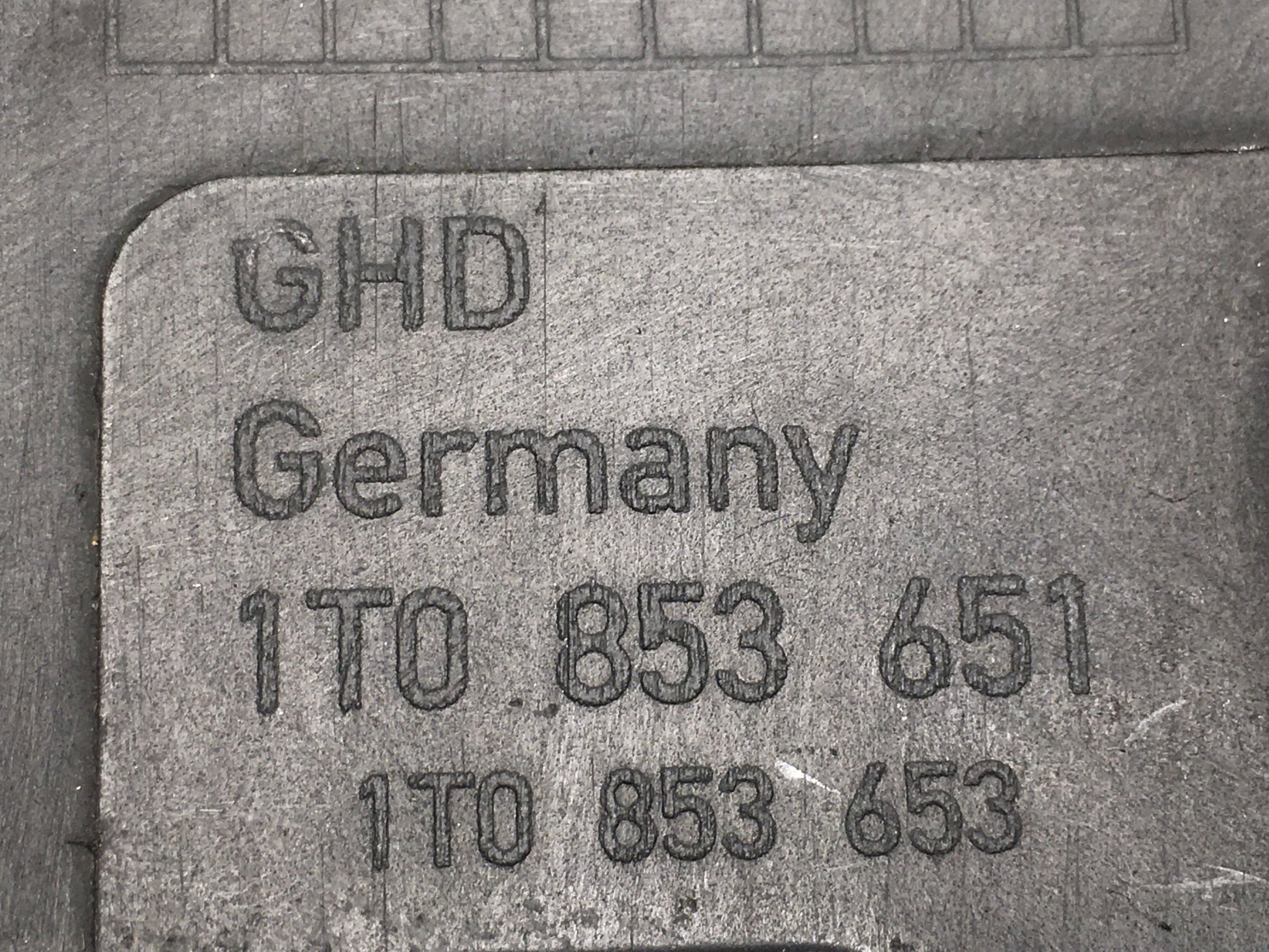 Rejilla Radiador VW Touran 1T - 1T0853651