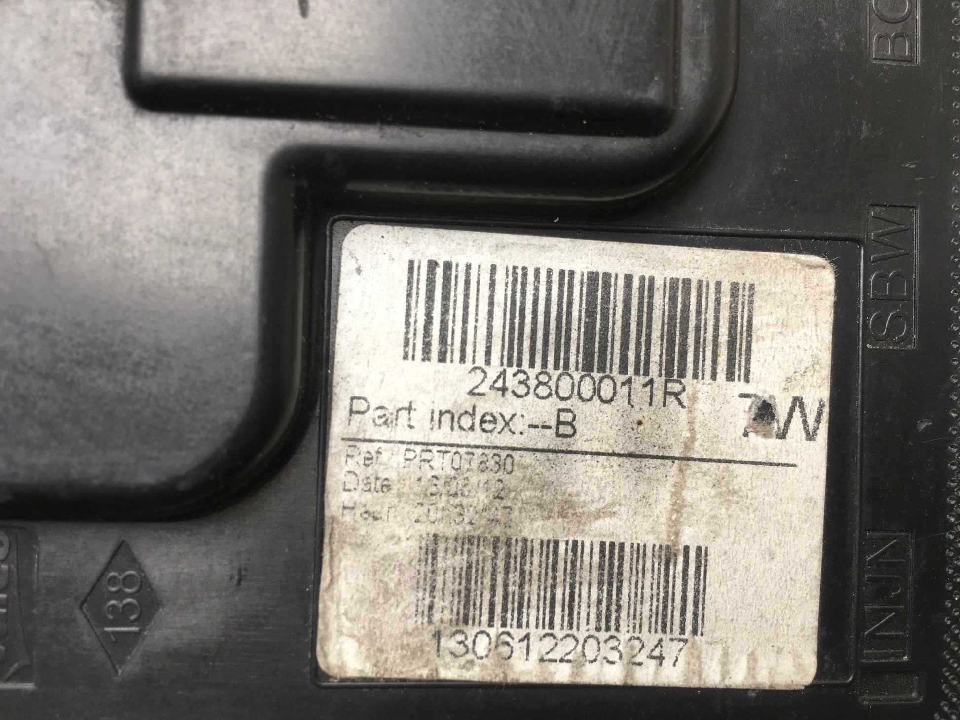 Rele Bateria Renault 243800011R - 243800011R