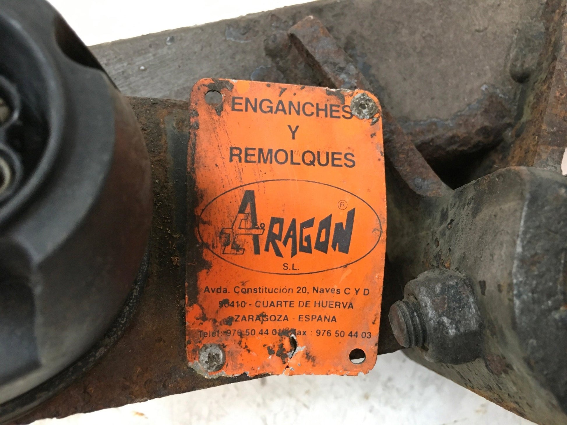 Remolque Mitsubishi Pajero II - 