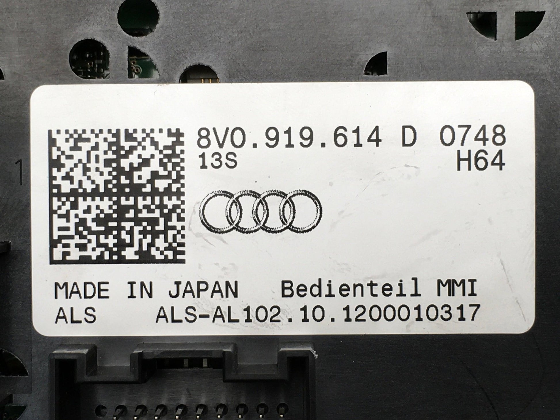 Reproductor audio Audi A3 8V - 8V0919614D