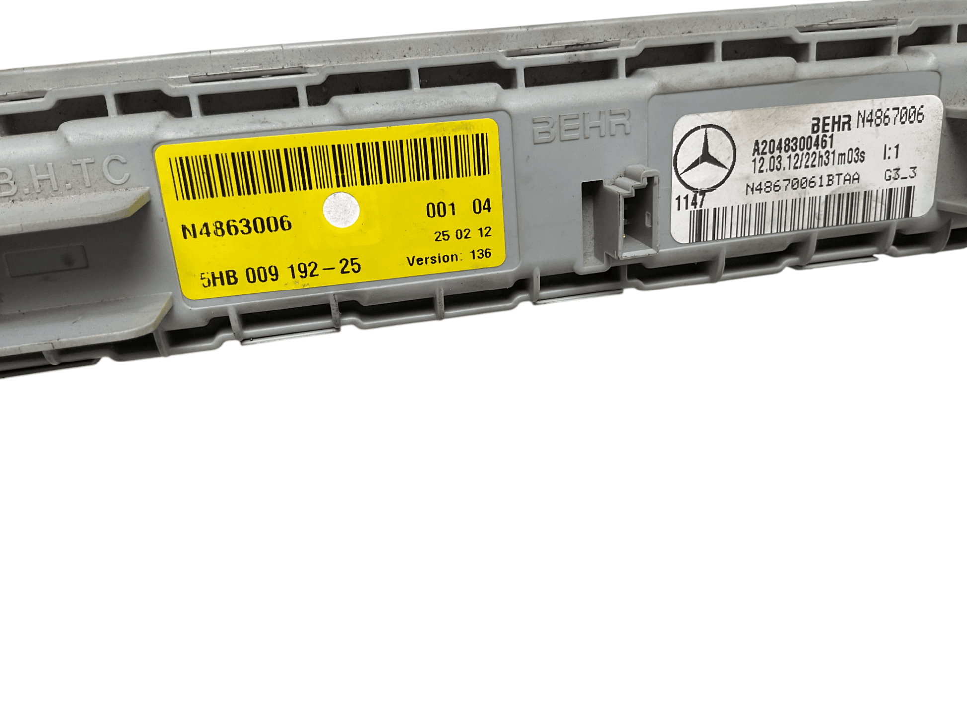 Resistencia Calefaccion Mercedes A2048300461 - A2048300461