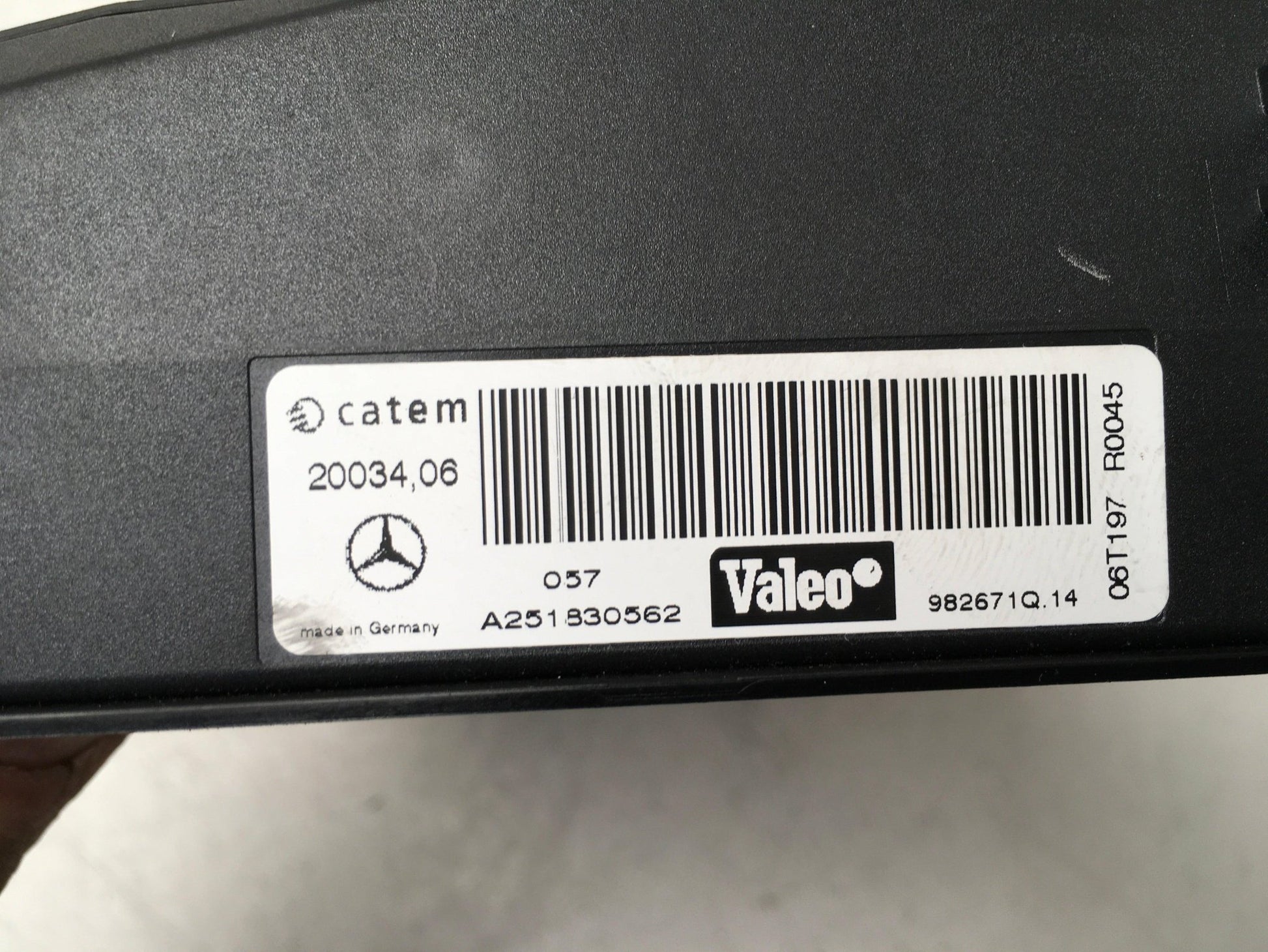 Resistencia calefaccion Mercedes W164 / W251 - A251830562