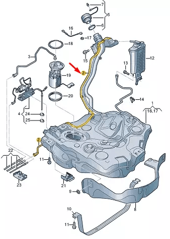 Respirador Cupra Formentor KM - 2GC201931