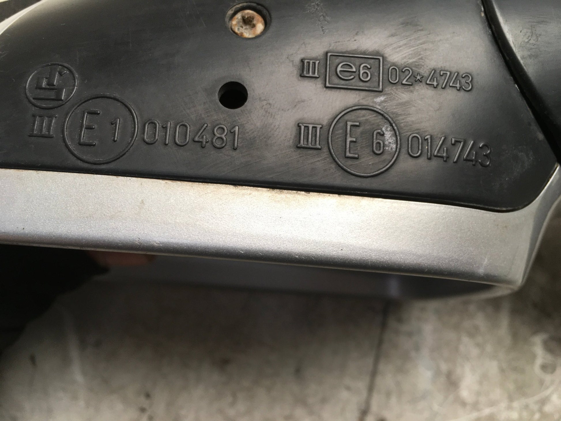 Retrovisor dcho Audi A3 8L - E1010481