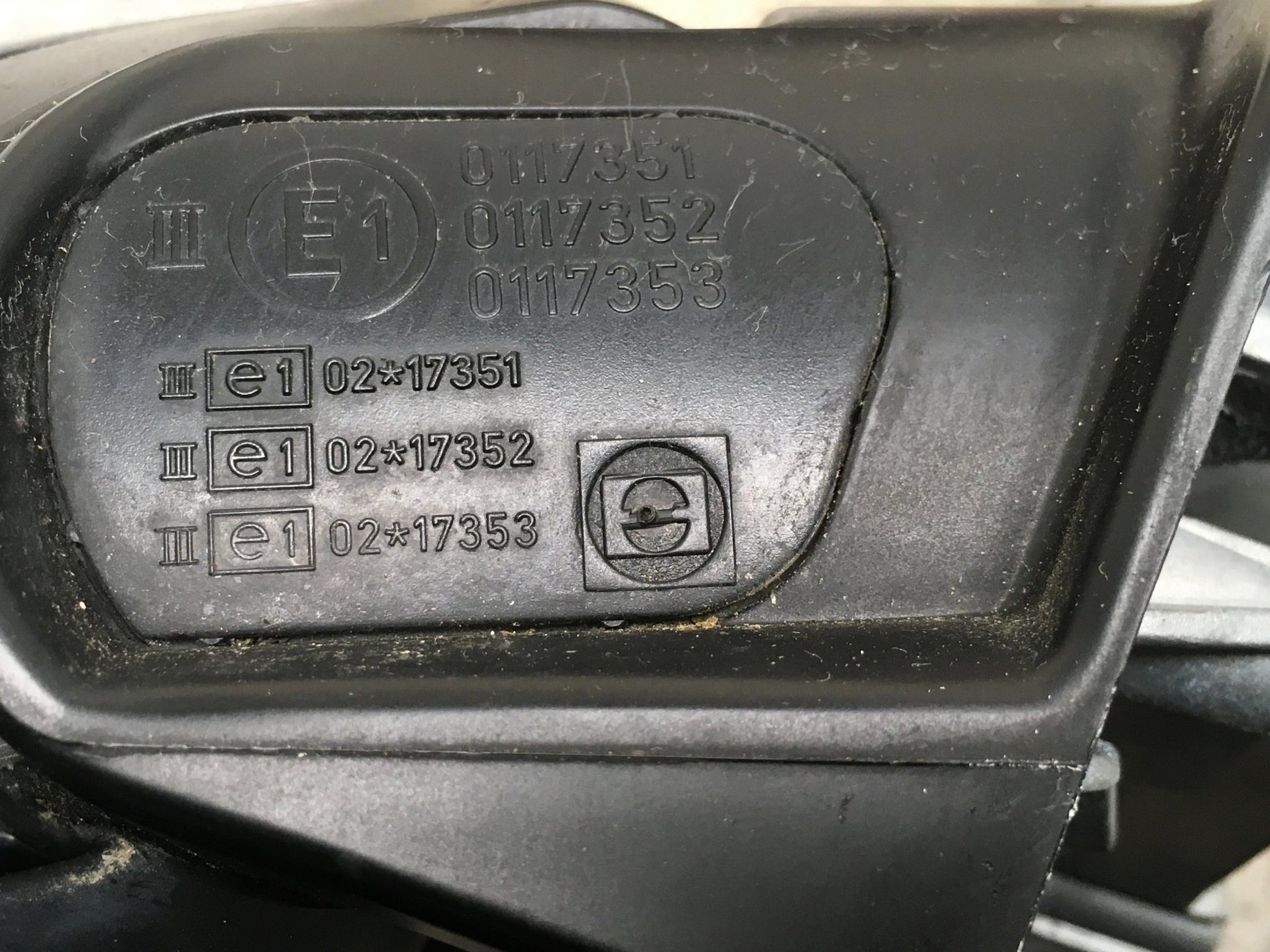 Retrovisor dcho BMW E36 E39 E46 - E10117351