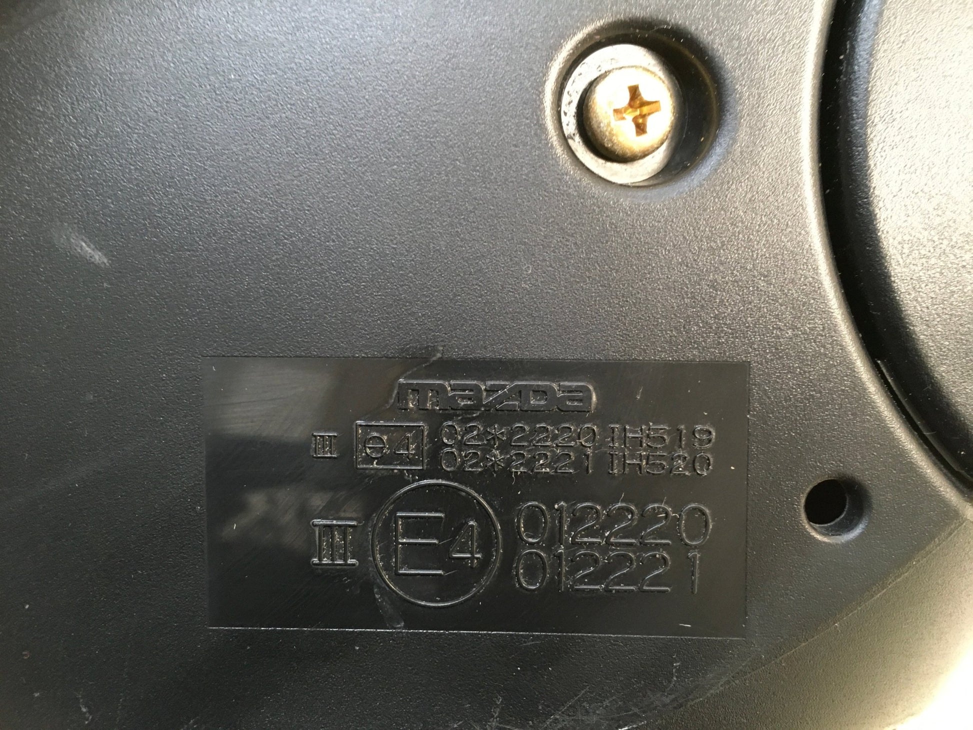 Retrovisor dcho Mazda 3 BK - E4012220