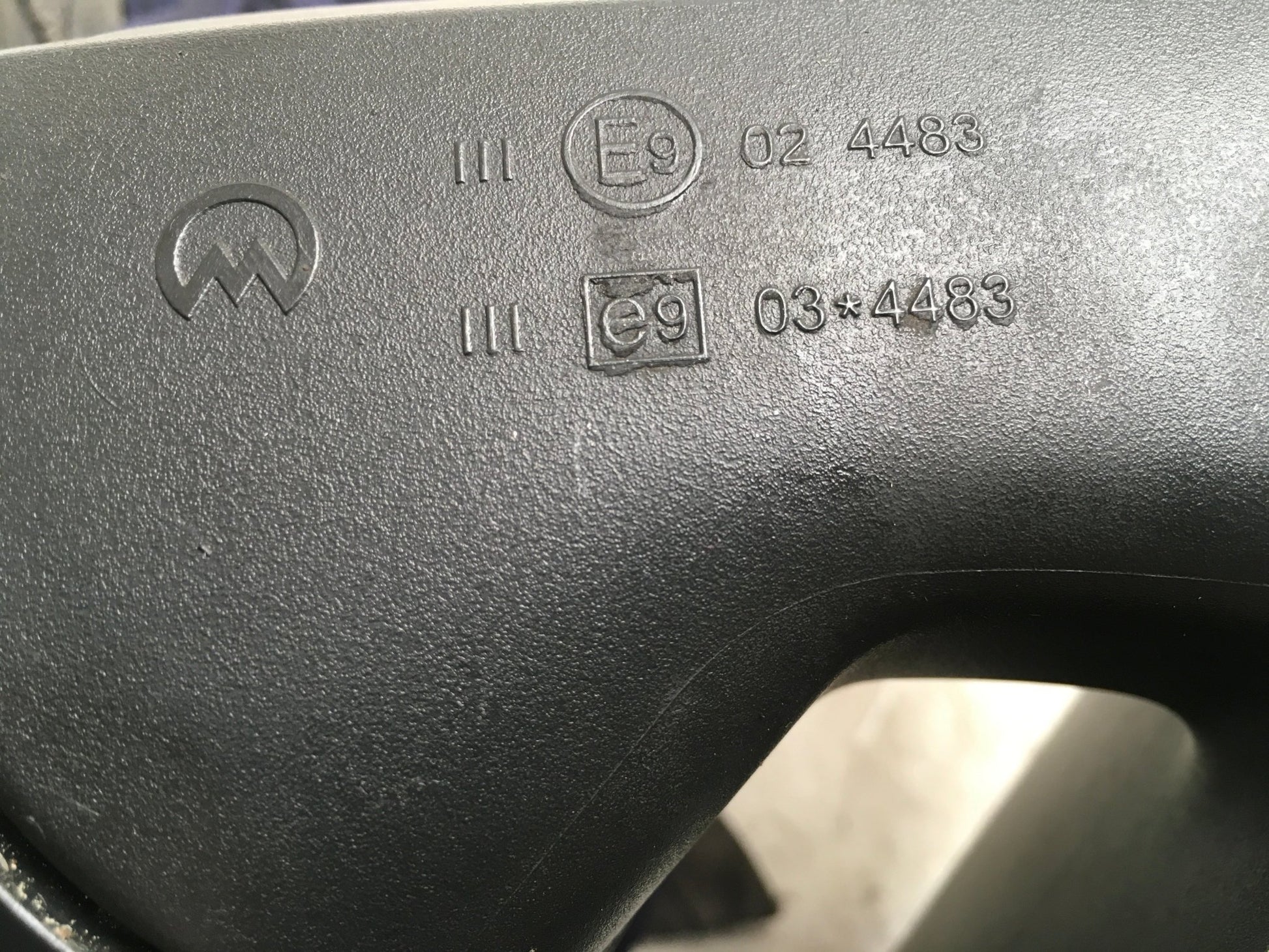 Retrovisor dcho VW Polo 6R - 6R2857502