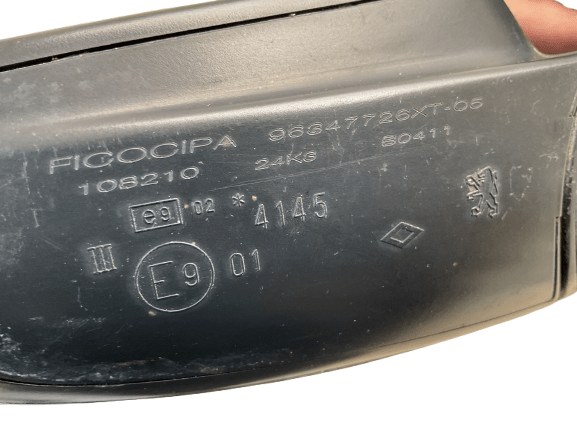 Retrovisor del izq Peugeot 307 01-05 - E9014145