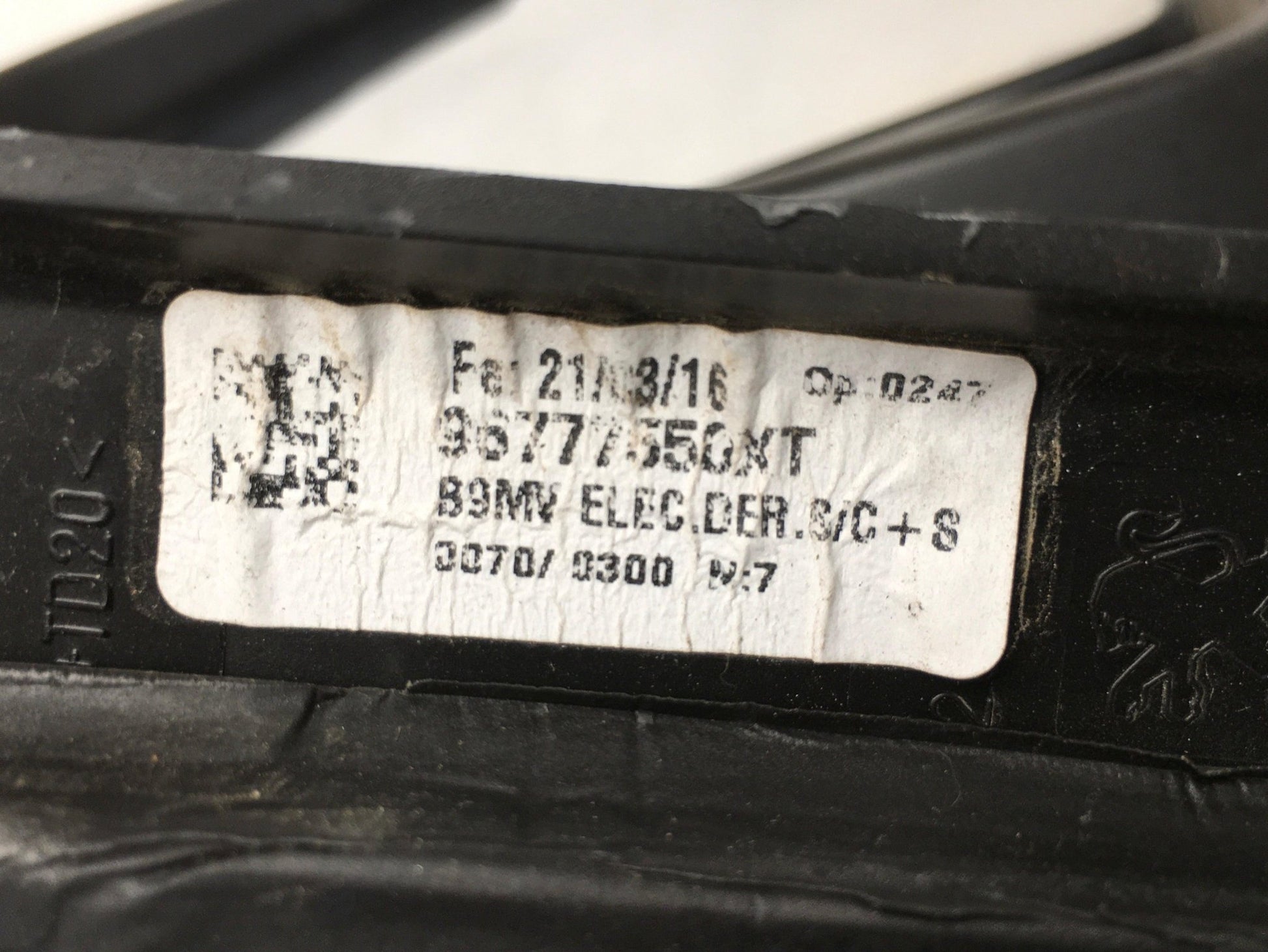 Retrovisor derecha Citroen Berlingo II - 96777550XT