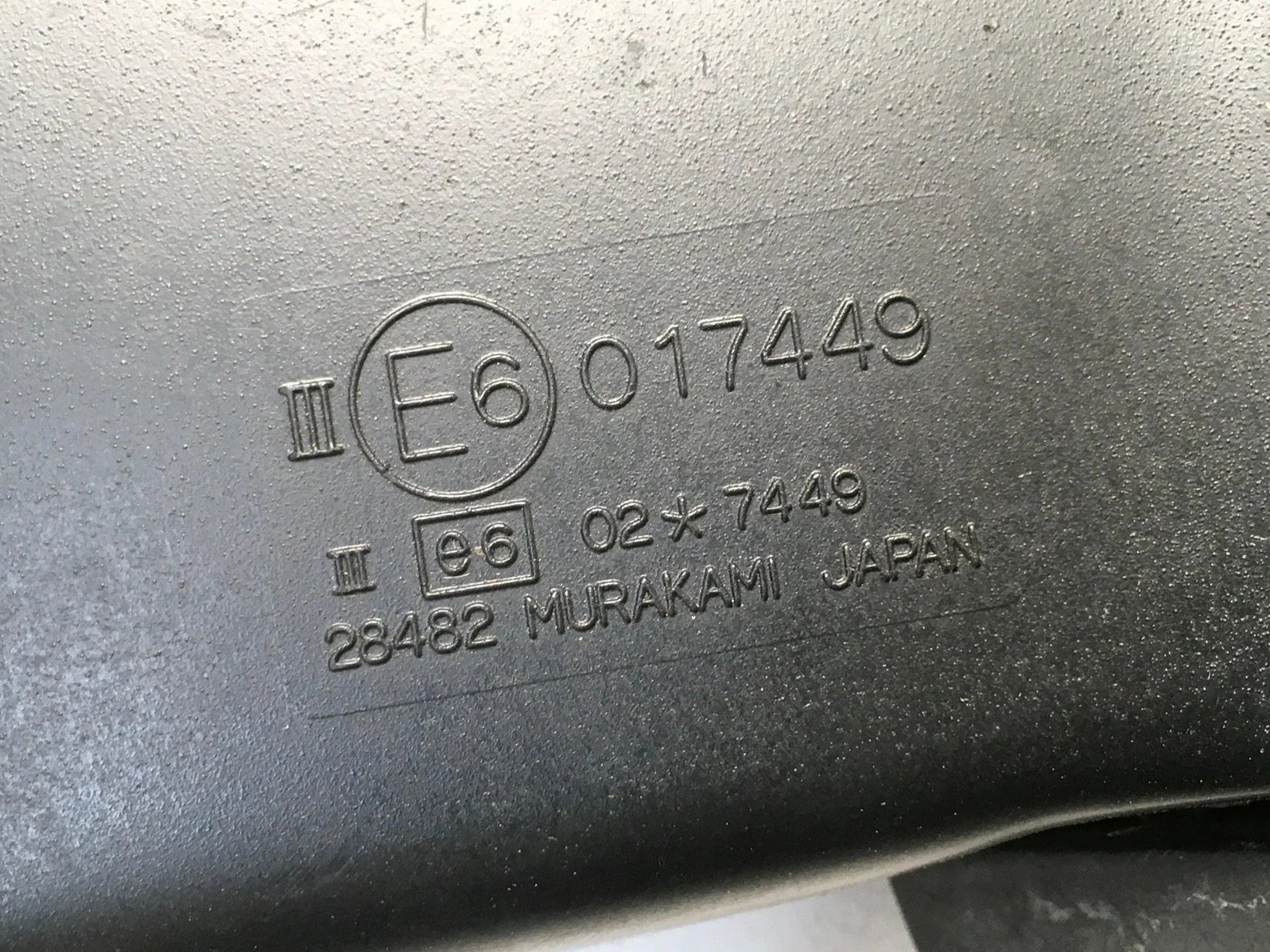 Retrovisor derecho Suzuki Vitara ET E6017449