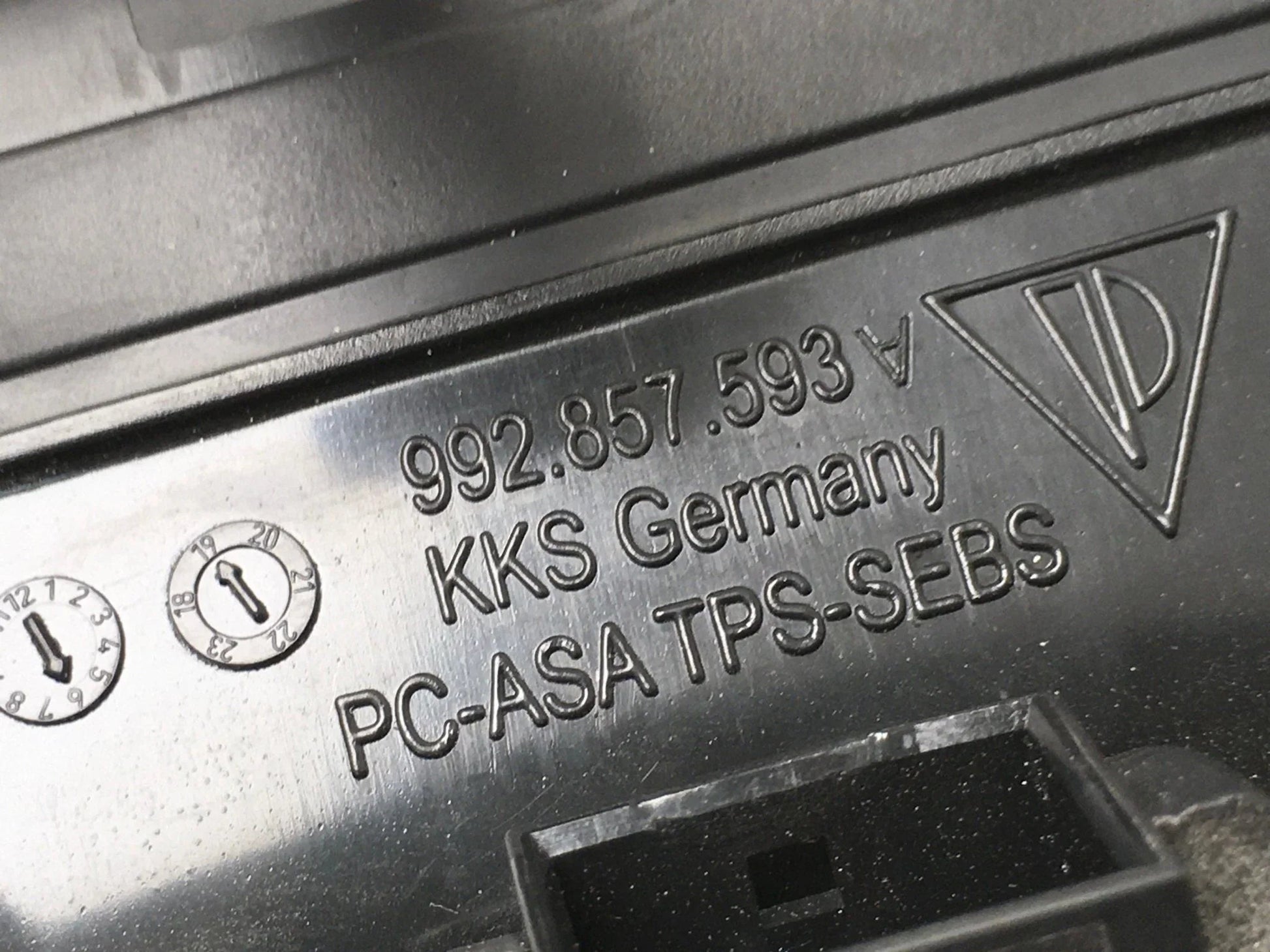 Retrovisor interior Porsche 911 992807089