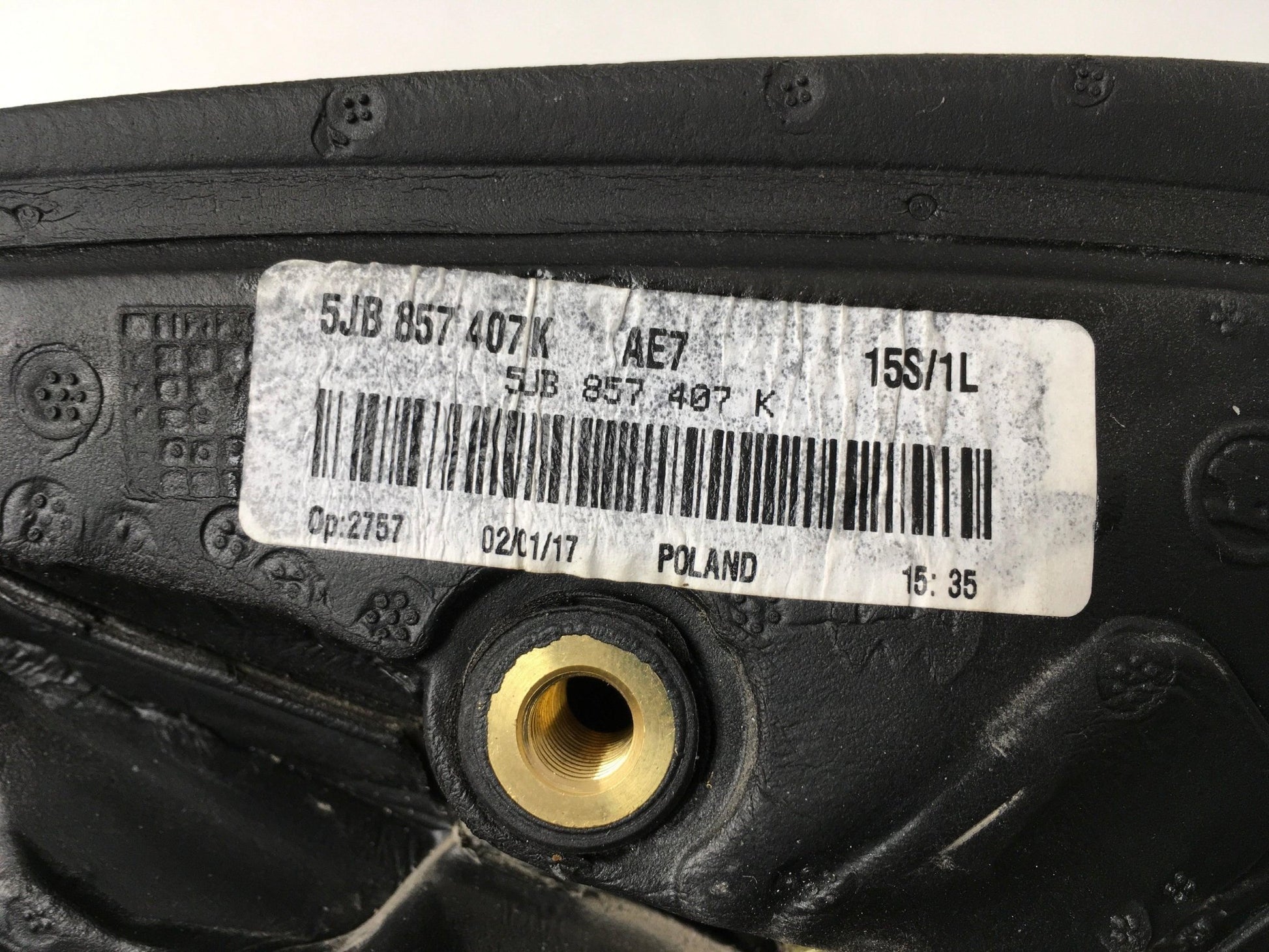 Retrovisor izq Skoda Rapid Seat Toledo IV - 5JB857407K