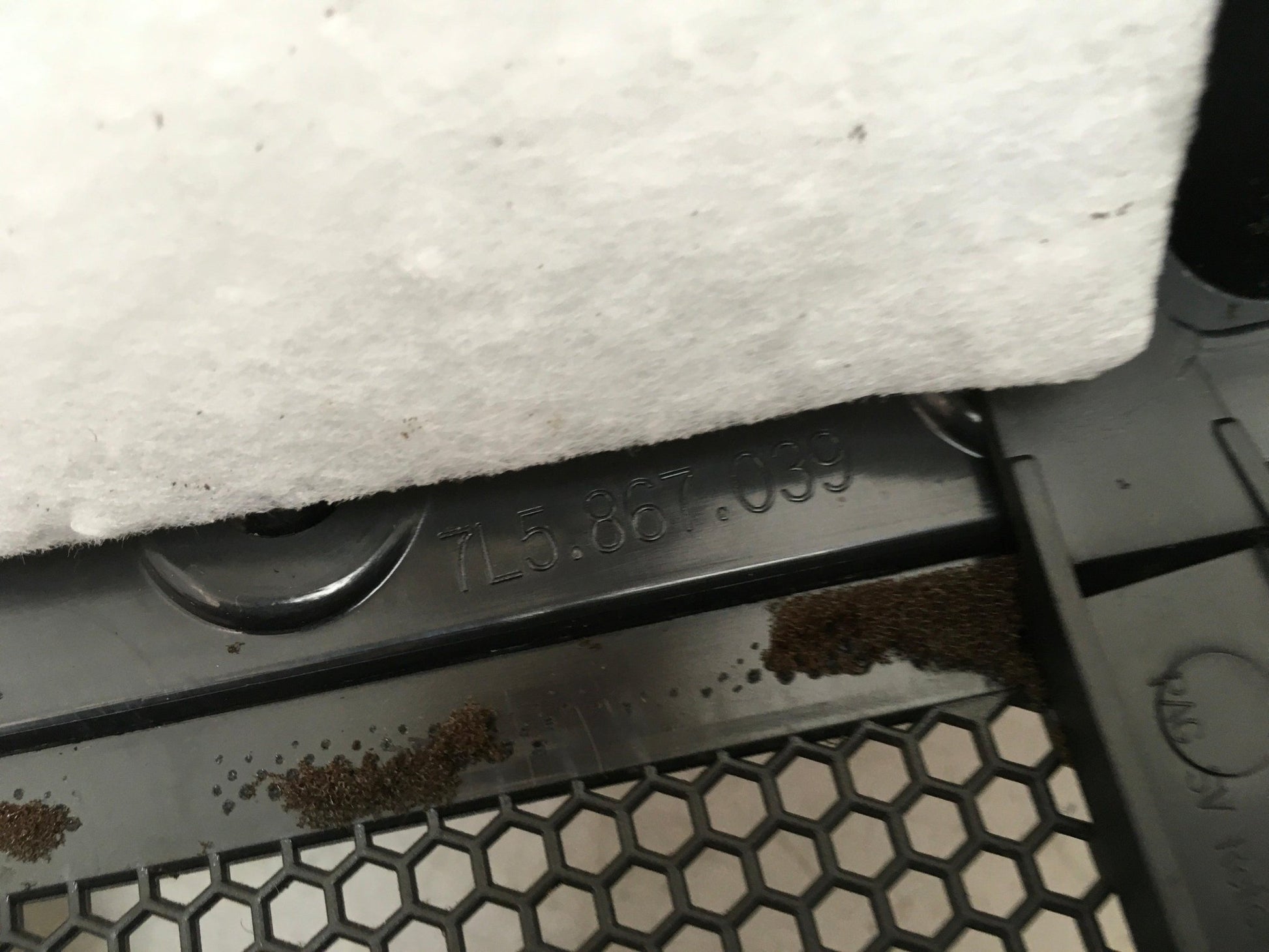 Revestimiento maletero Porsche Cayenne 9PA - 7L5867037