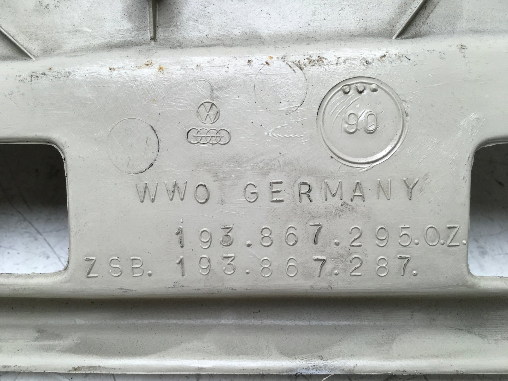 Revestimiento Pilar C izq VW Golf II 191 - 193867295