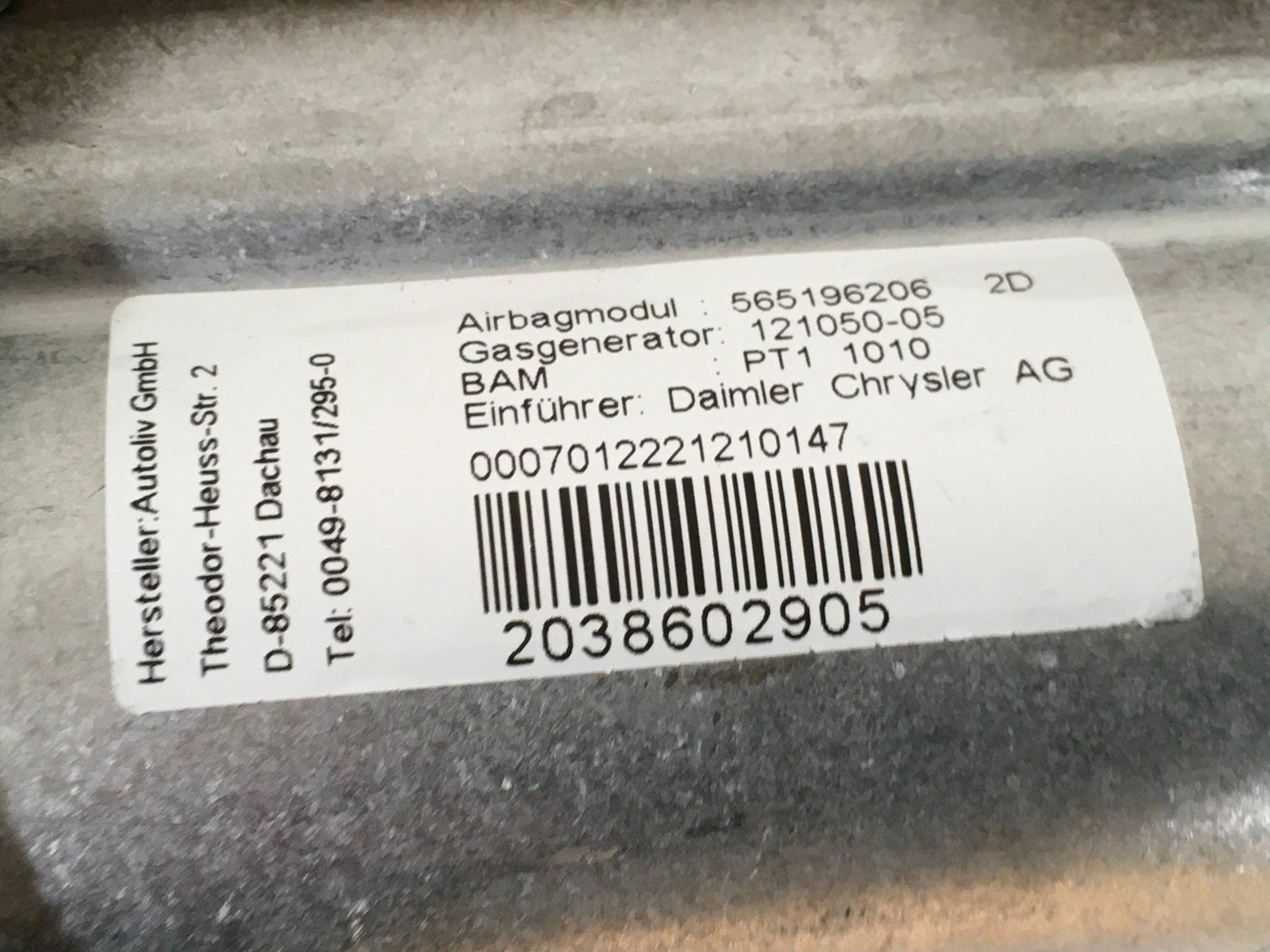 Salpicadero Mercedes C W203 - 2038602905