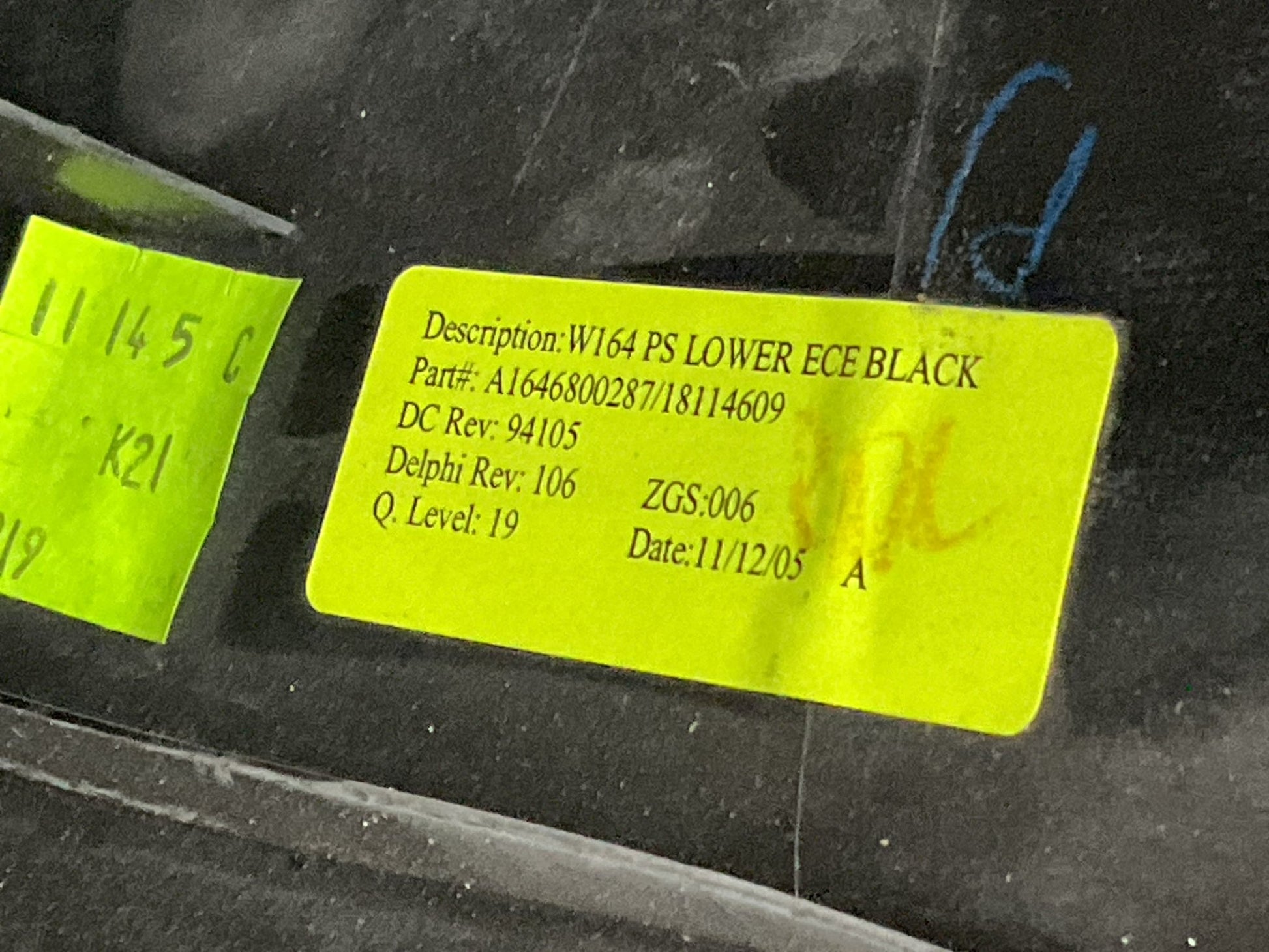 Salpicadero Mercedes Clase M 2005 - 2011 - A1646800287