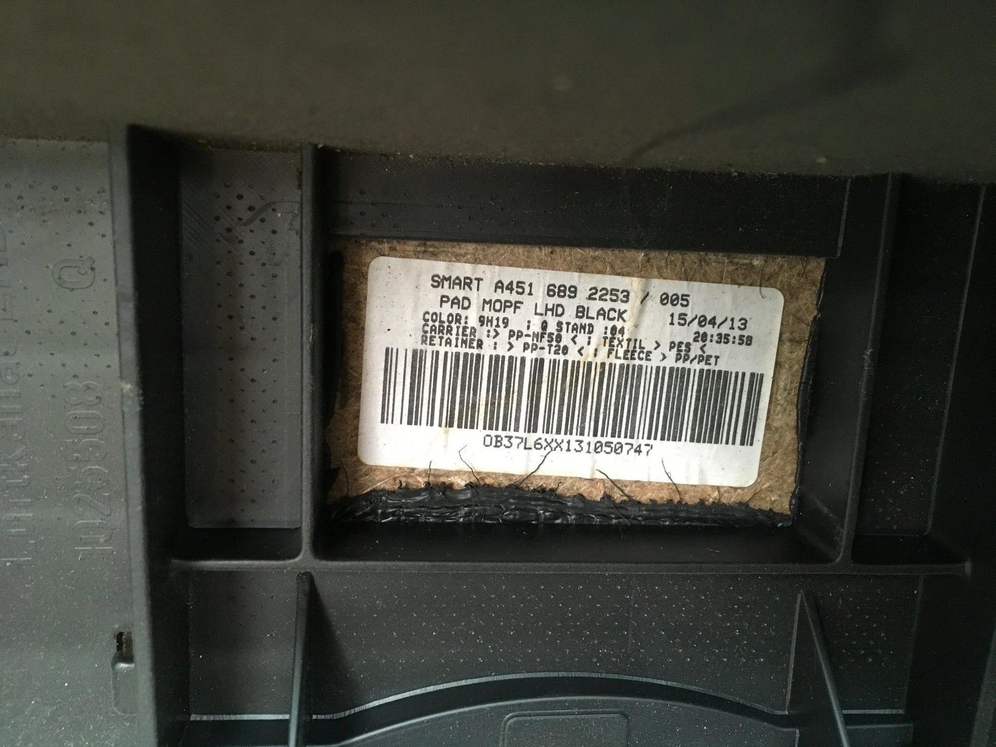 Salpicadero Smart ForTwo A451 - A4516892253