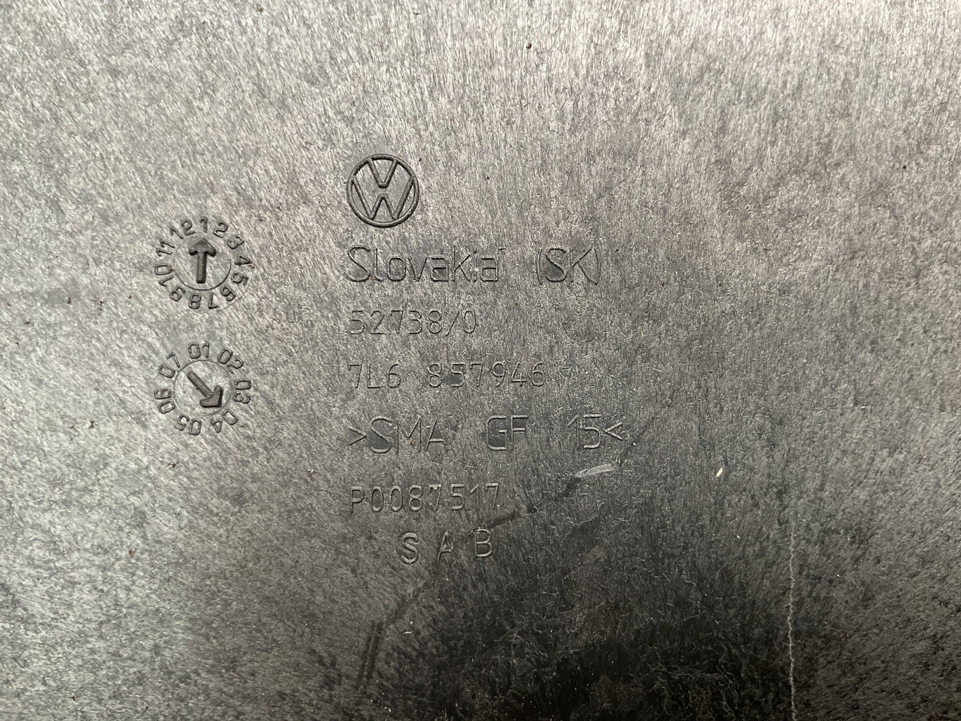 Salpicadero VW Touareg 7L 2002 - 2010 - 7L6857946