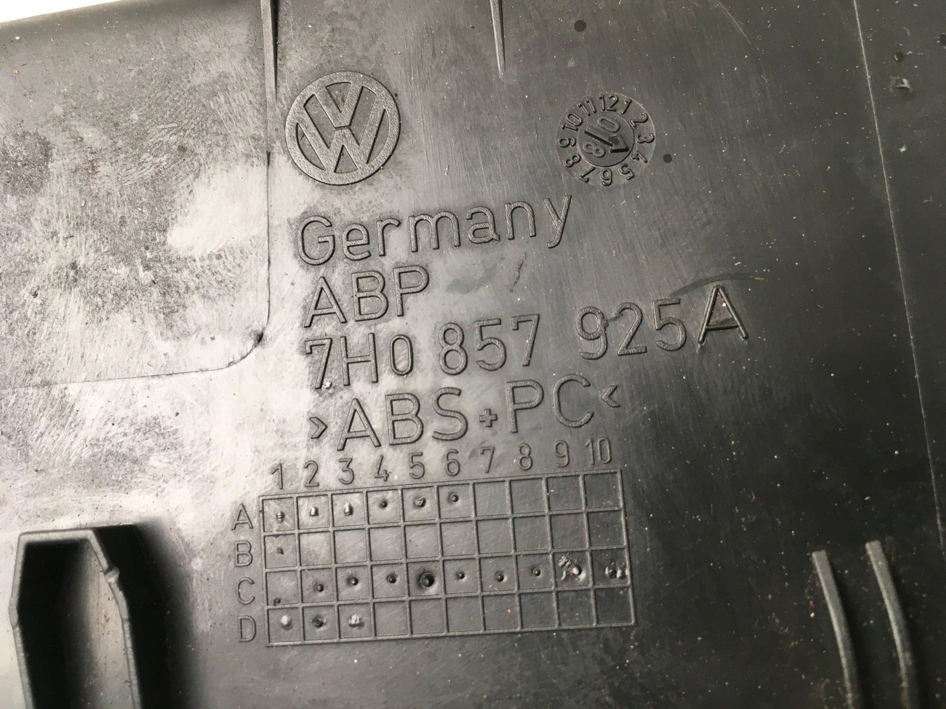 Señal advertencia VW Transporter T5 - 7H0857925A