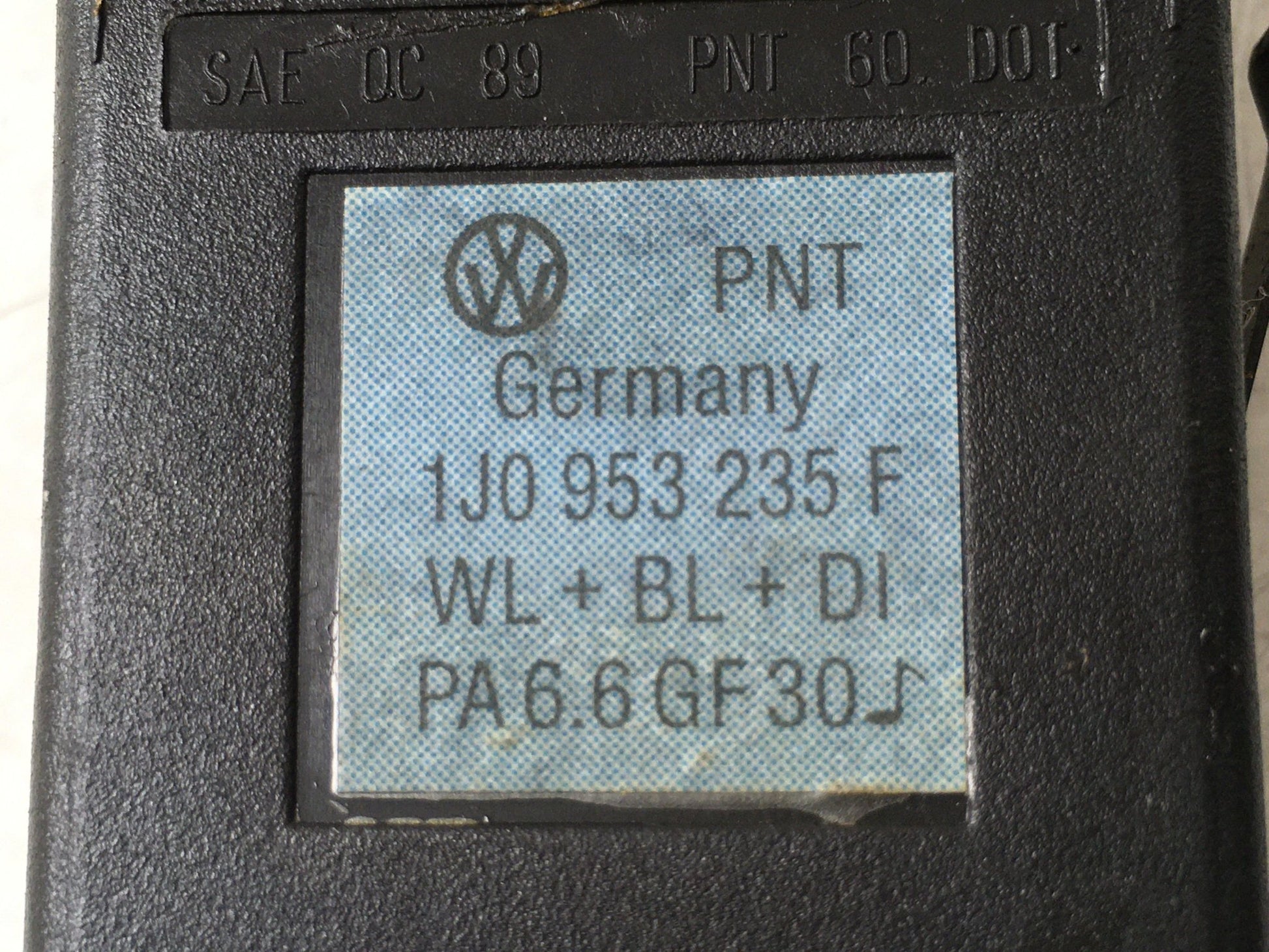 Señal Peligro VW Golf IV 1J - 1J0953235F