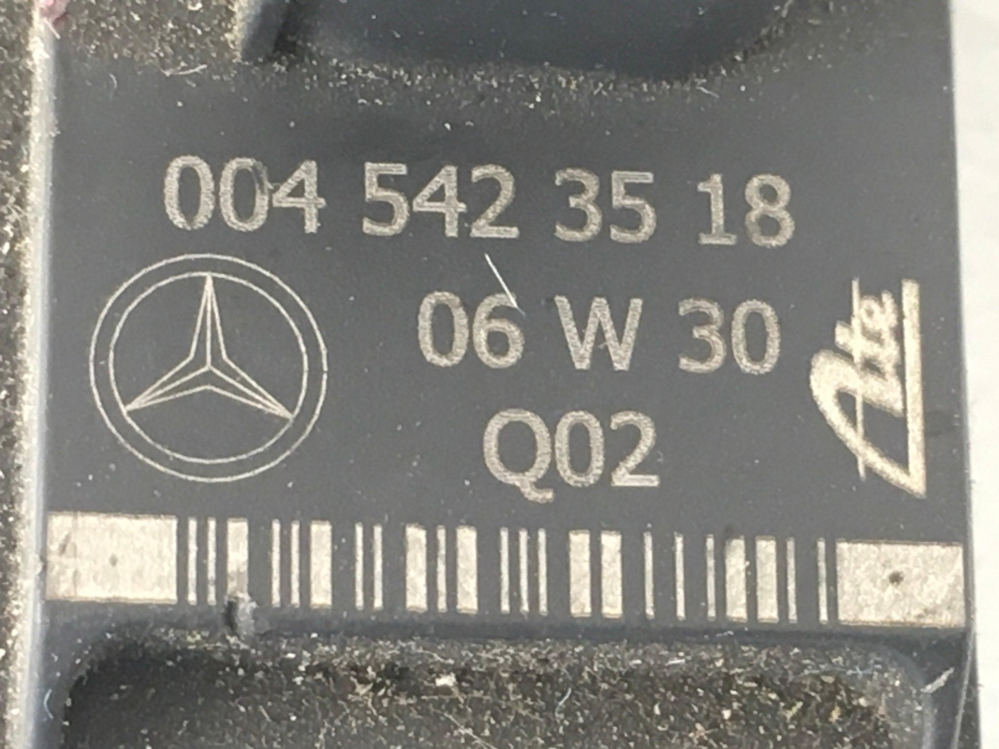 Sensor choque Mercedes 0045423518 - 0045423518