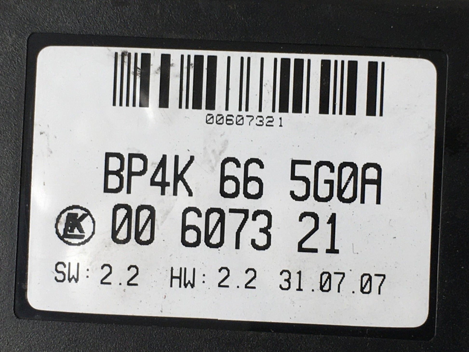 Sensor Lluvia Mazda BP4K665G0A - BP4K665G0A